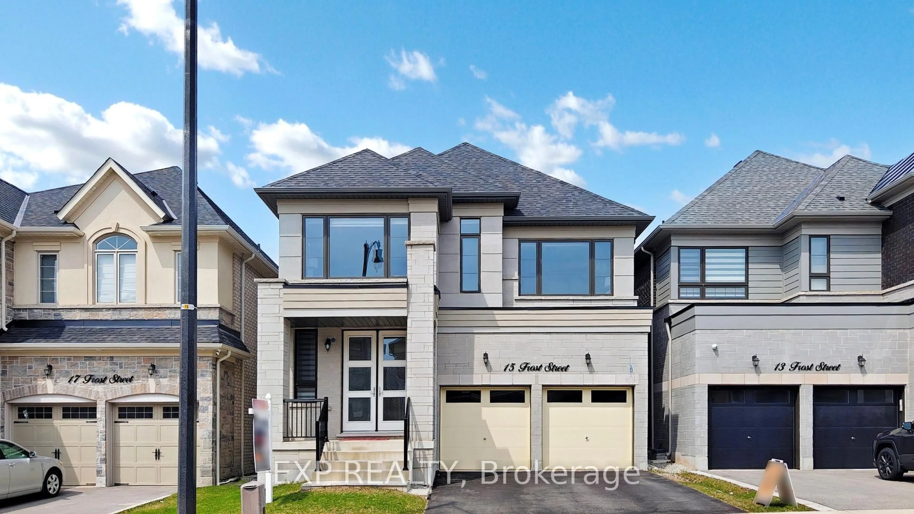Home with brick exterior material, street for 15 Frost St, Brampton Ontario L6X 5P5