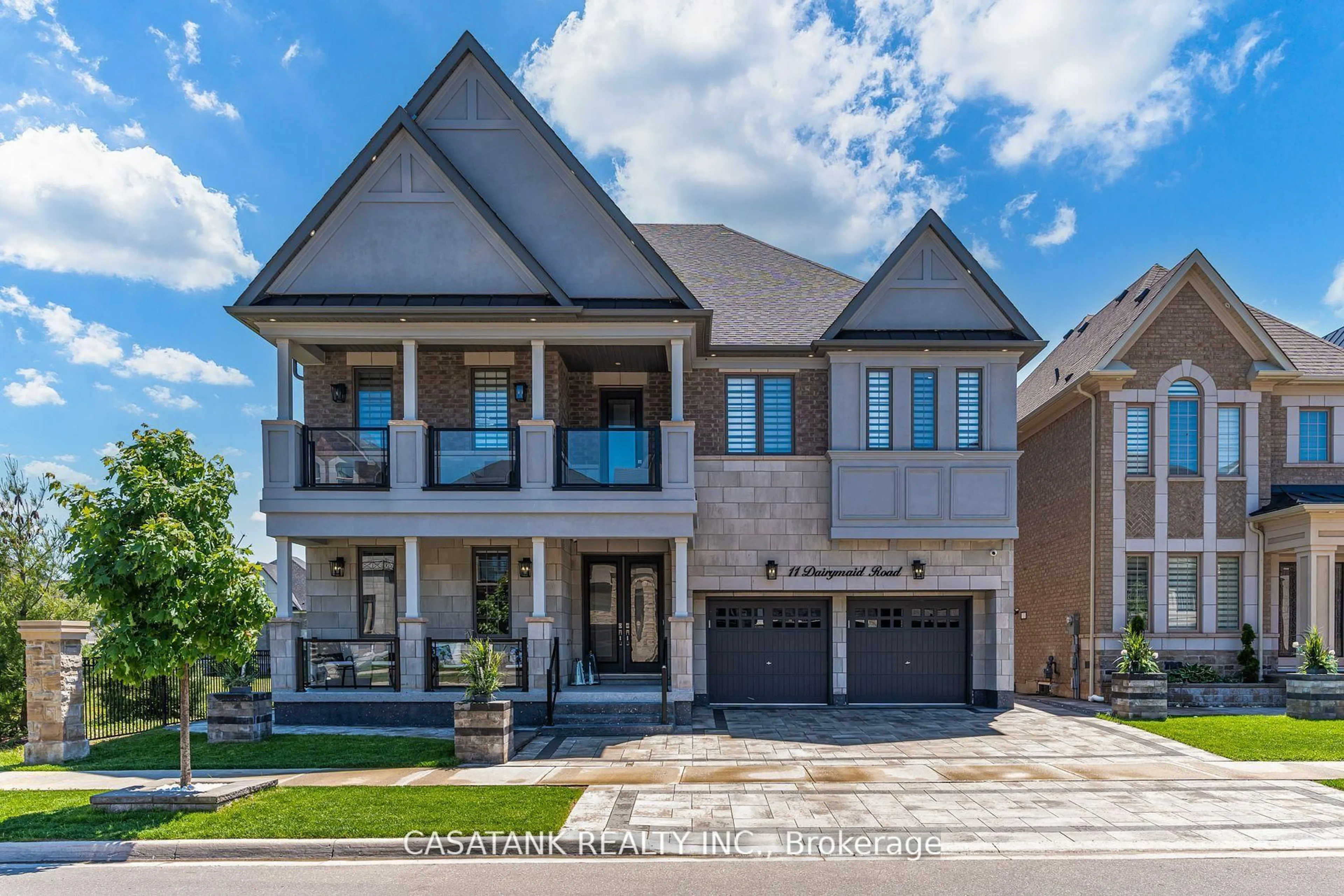 Home with brick exterior material, street for 11 Dairymaid Rd, Brampton Ontario L6X 5P6