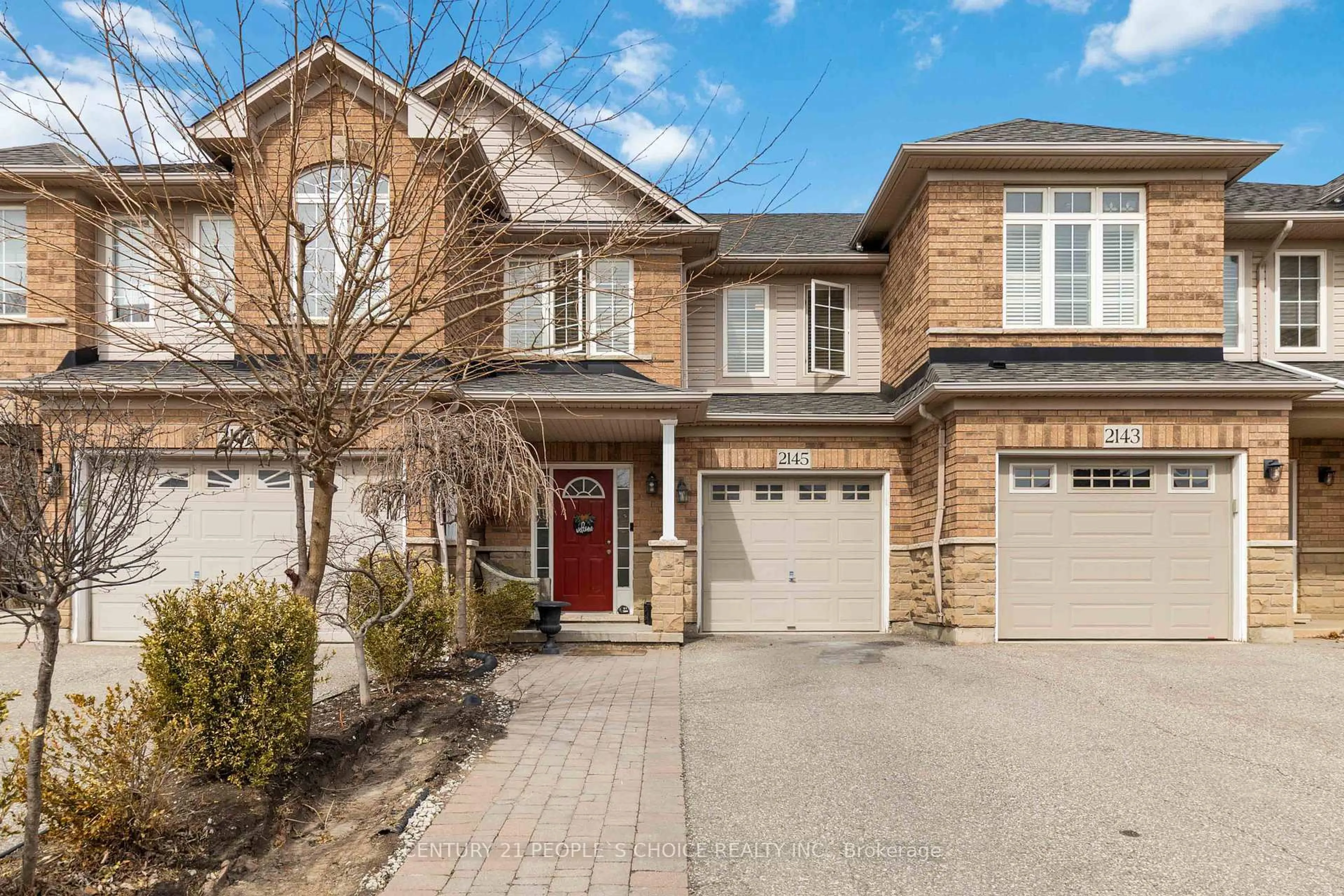 Home with brick exterior material, street for 2145 Redstone Cres, Oakville Ontario L6M 5B2