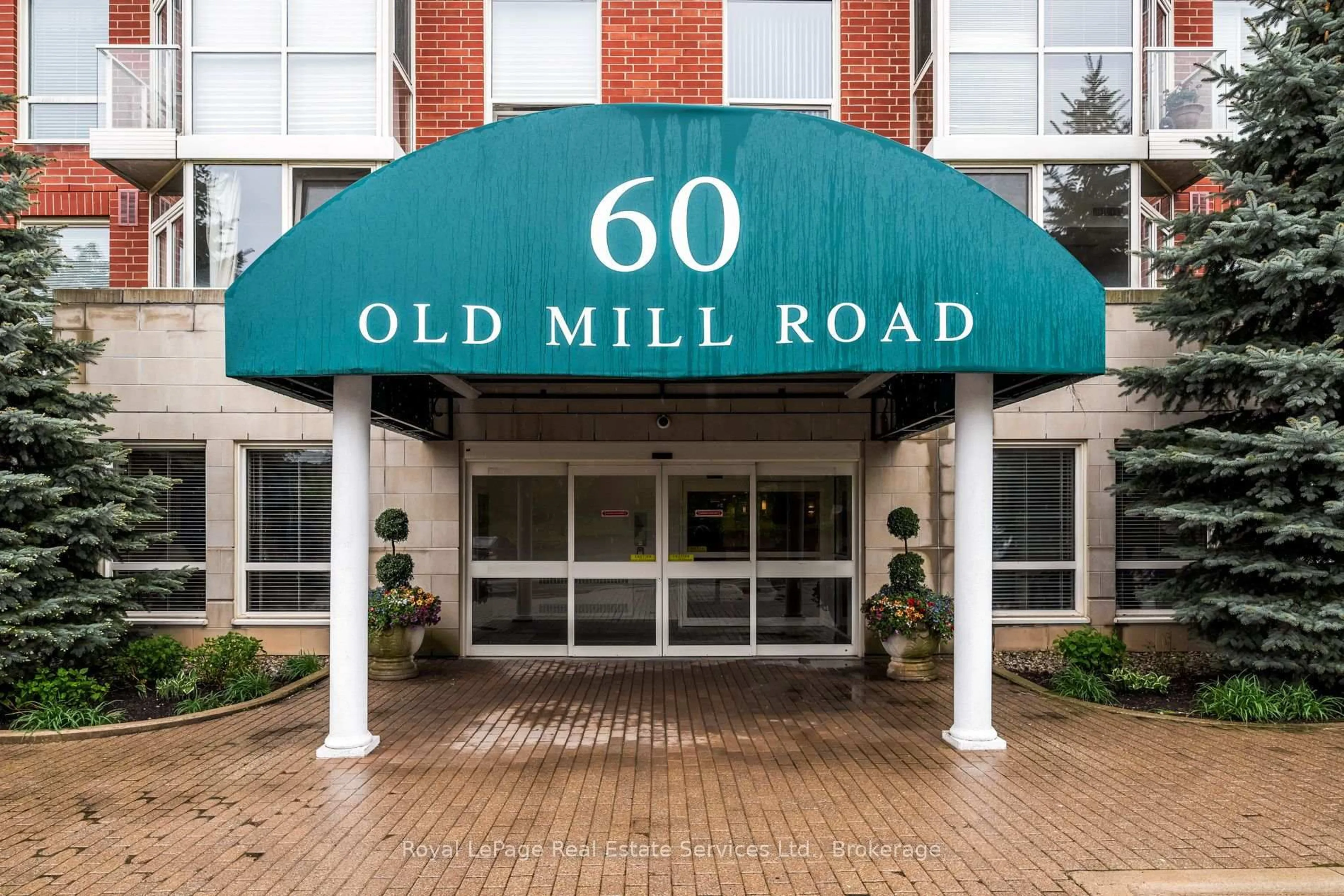 Lobby for 60 Old Mill Rd #105, Oakville Ontario L6J 7V9