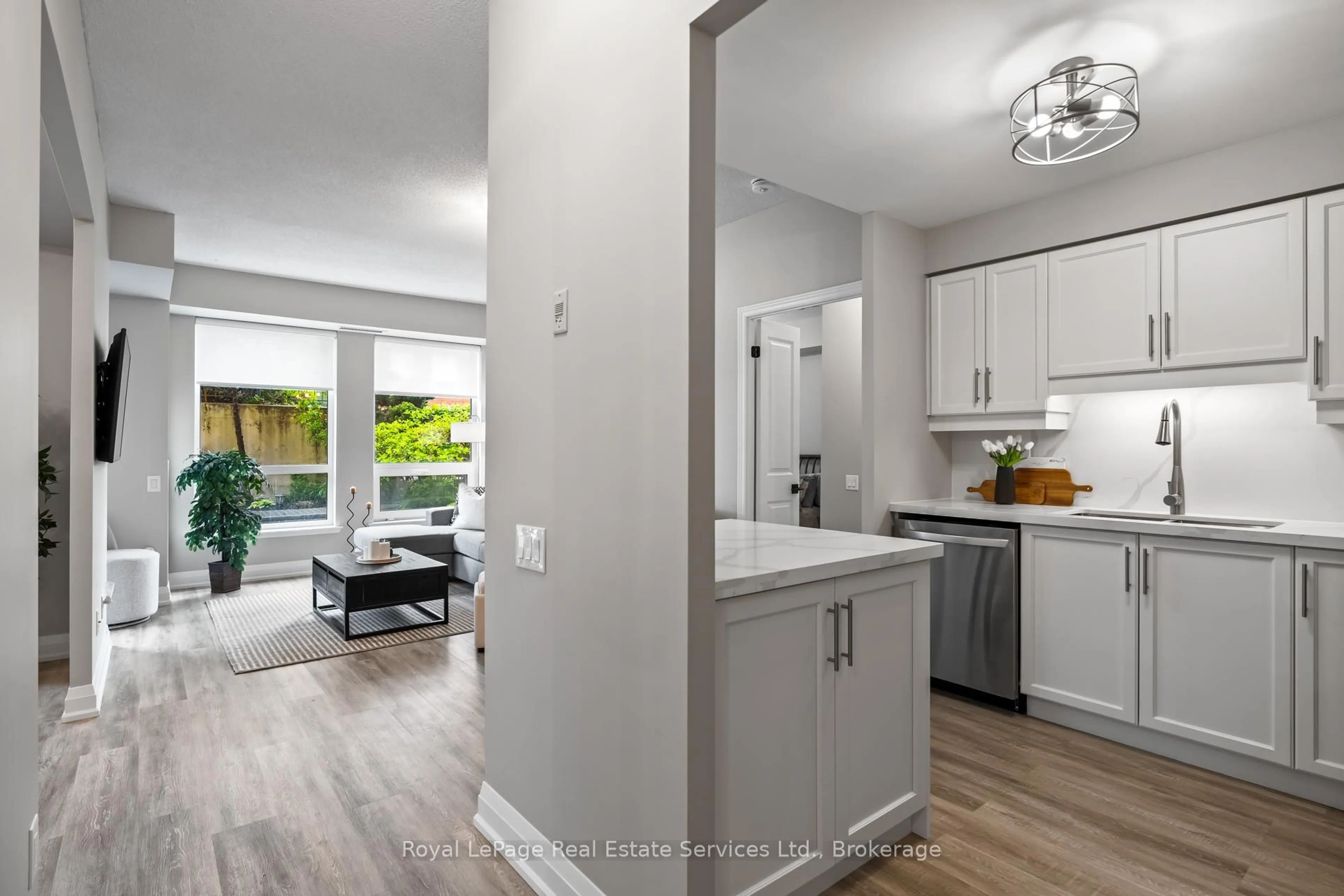 Open concept kitchen, unknown for 60 Old Mill Rd #105, Oakville Ontario L6J 7V9