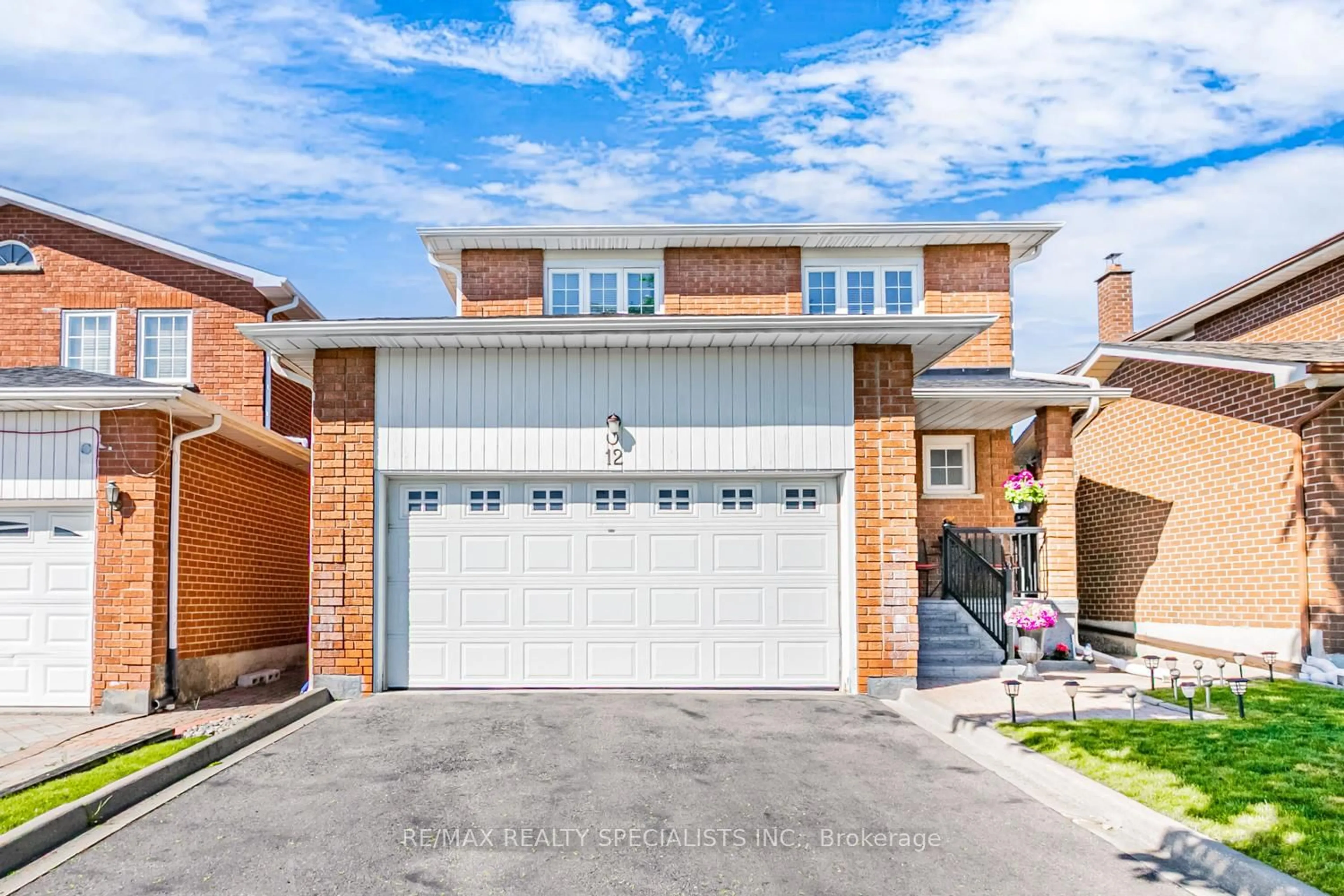 Home with brick exterior material, street for 12 Sonoma Way, Toronto Ontario M9V 4Y6