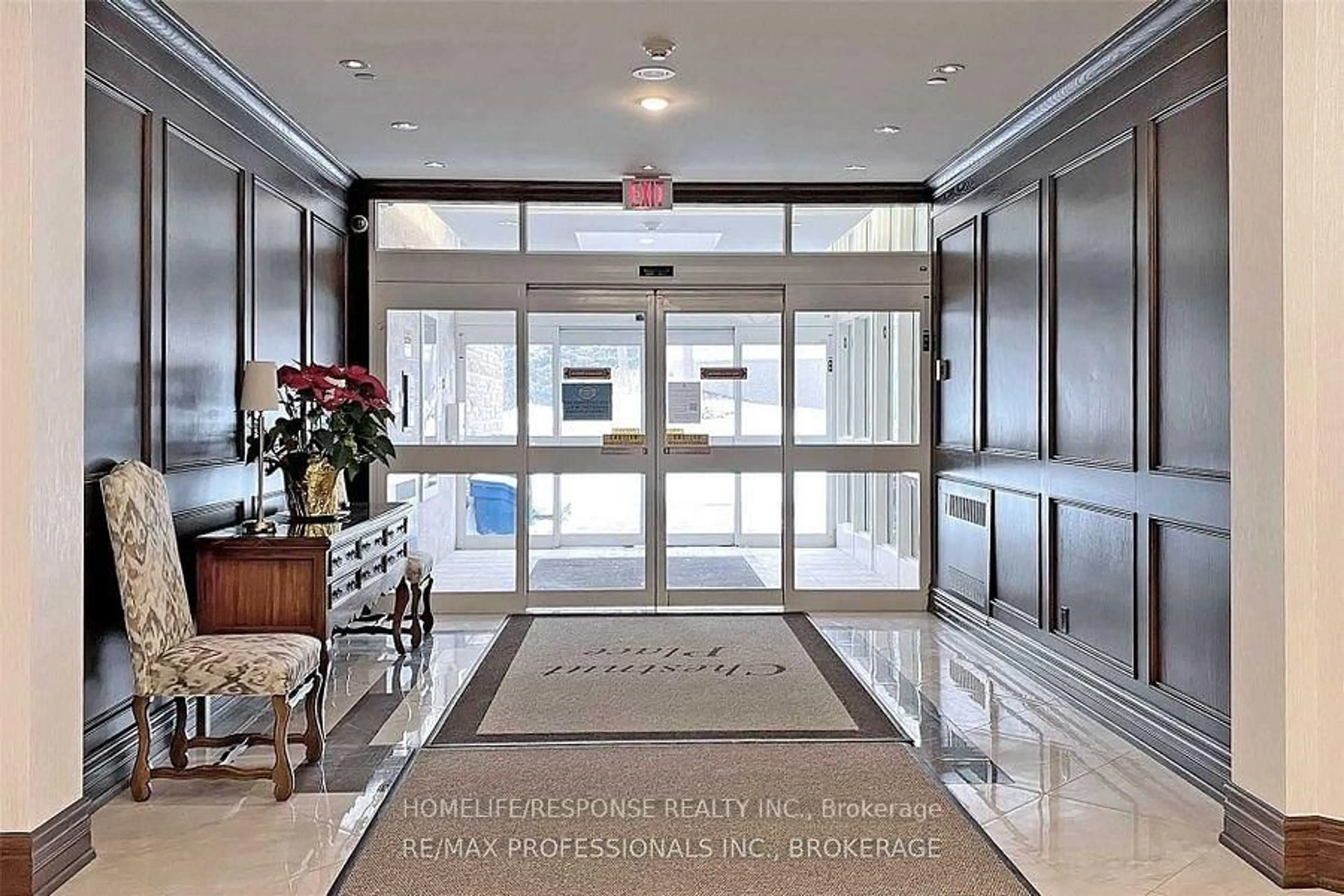 Indoor foyer for 350 MILL Rd #901, Toronto Ontario M9C 5R7