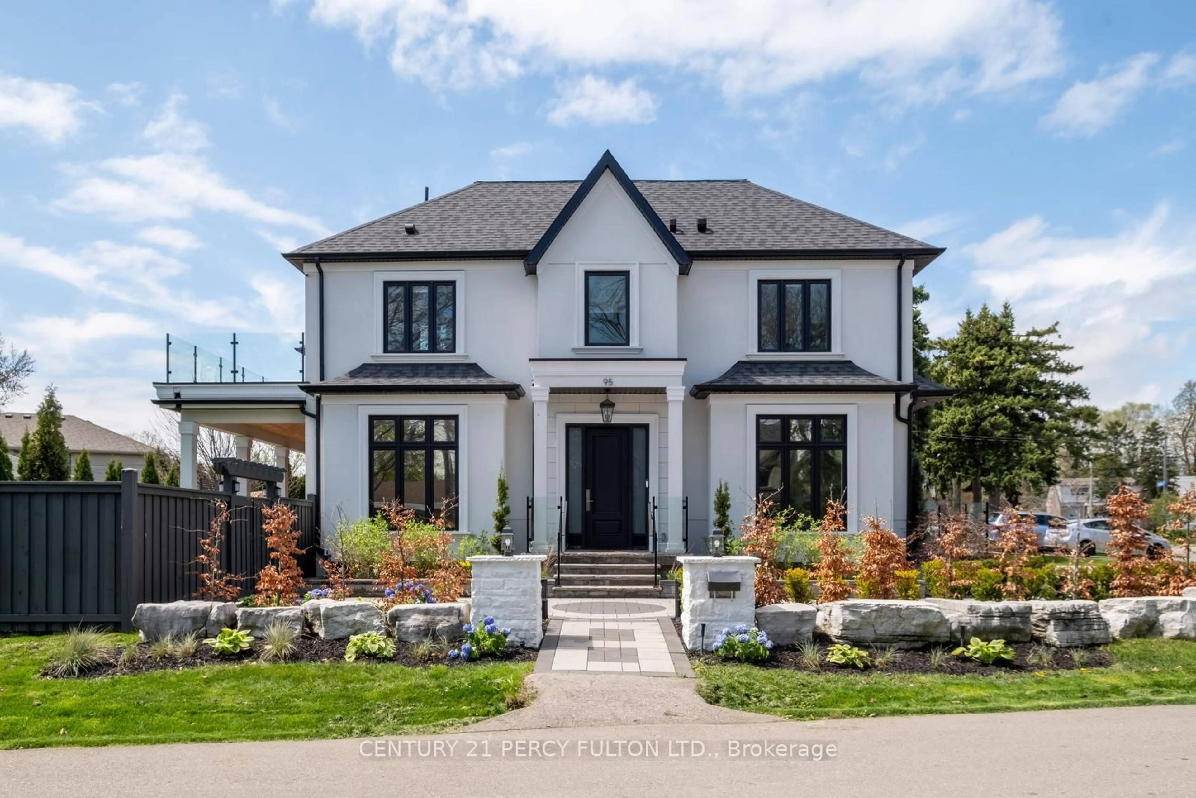 Home with brick exterior material, street for 95 Great Oak Dr, Toronto Ontario M9A 1N7