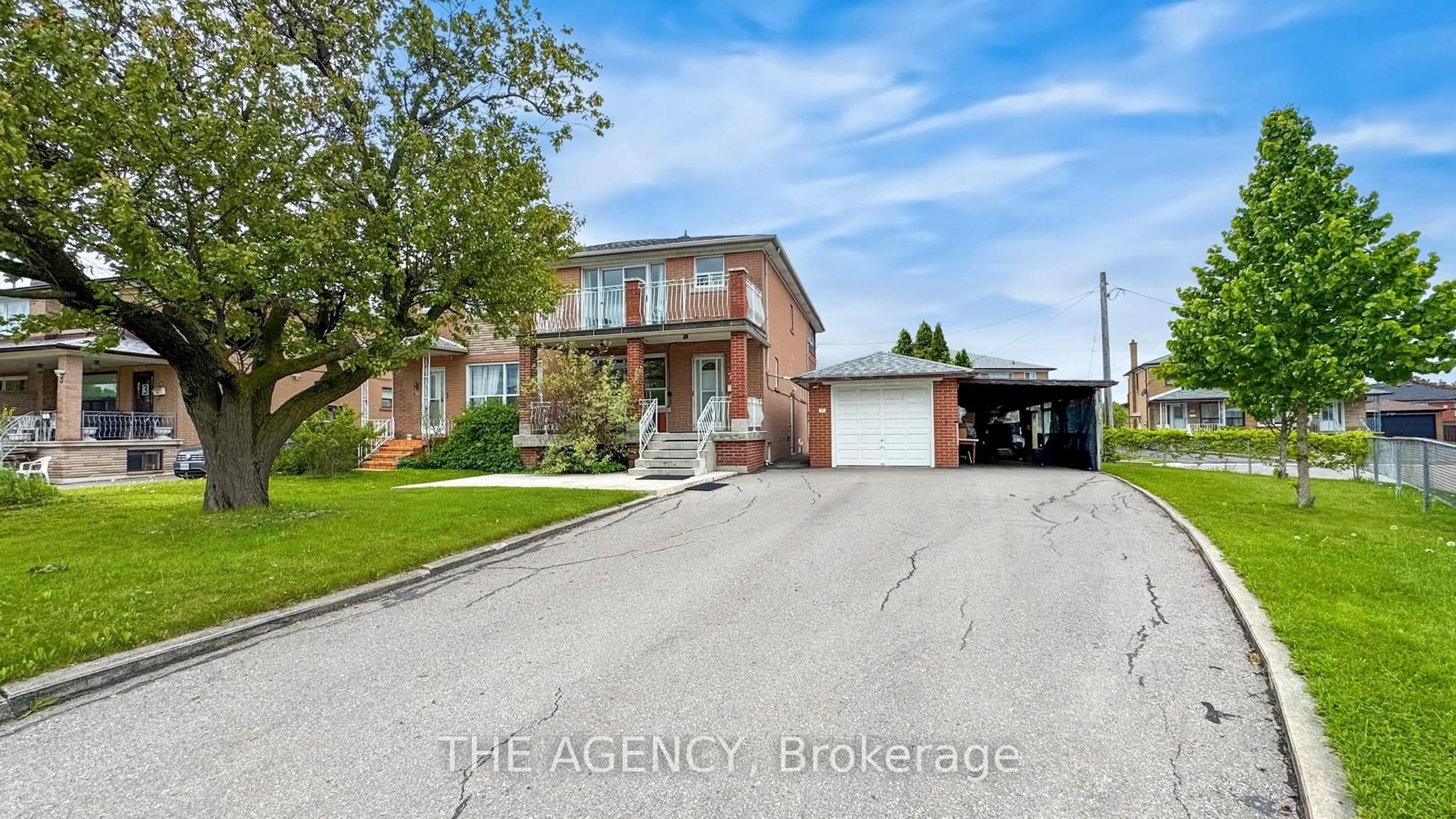 Home with brick exterior material, street for 7 Purchase Pl, Toronto Ontario M3L 1T9