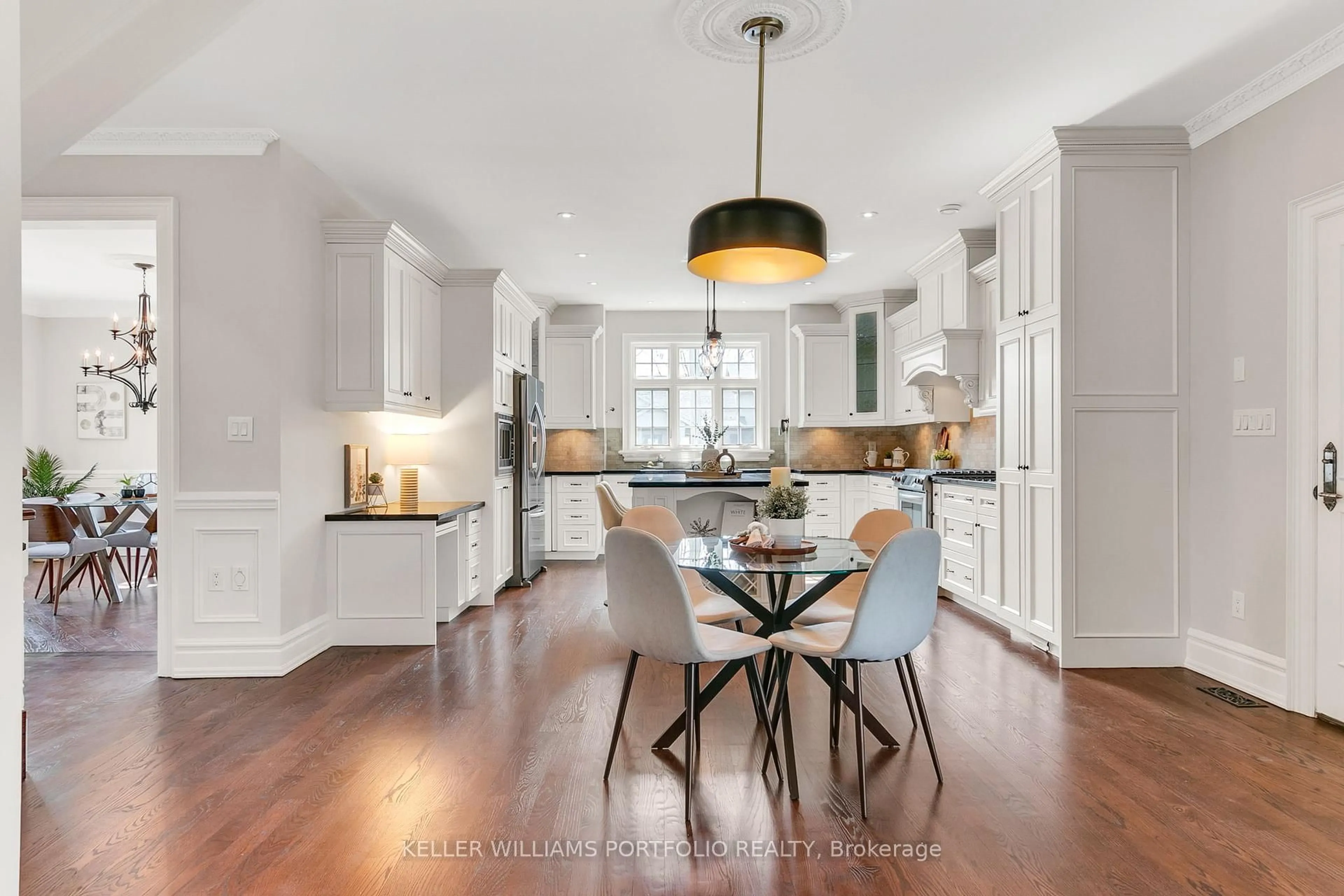 Open concept kitchen, ceramic/tile floor for 4 Maydolph Rd, Toronto Ontario M9B 1V8