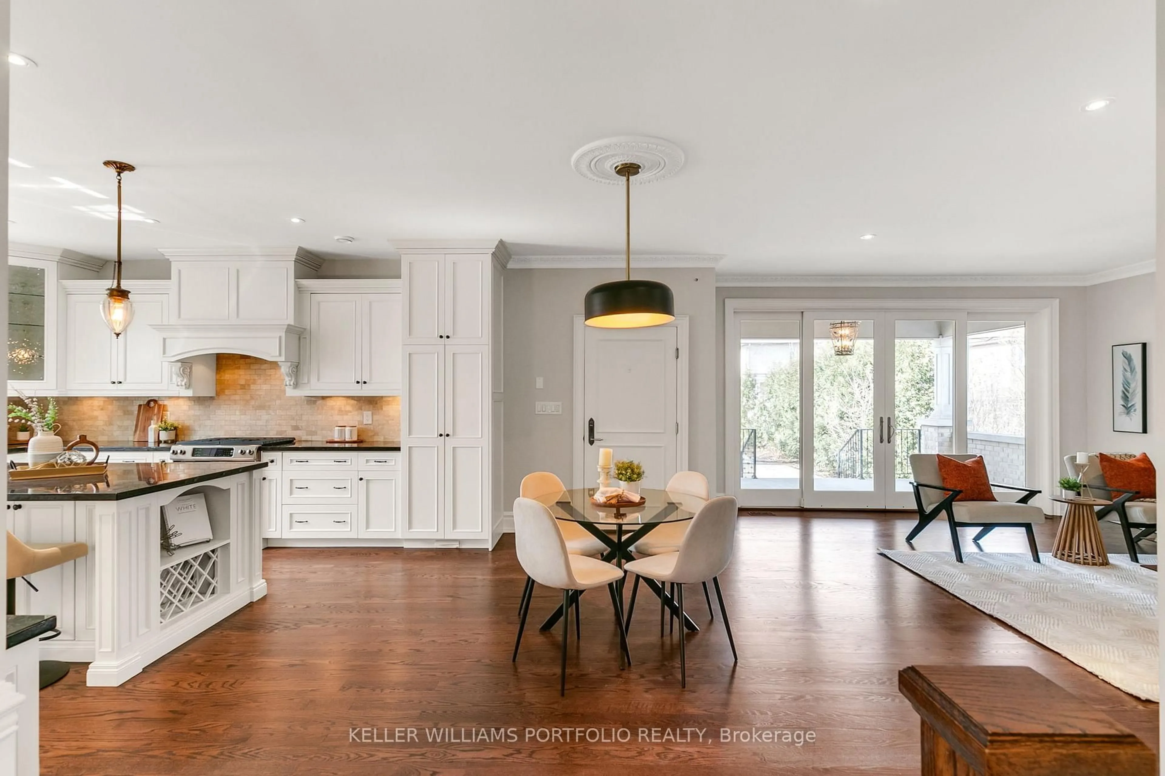 Open concept kitchen, unknown for 4 Maydolph Rd, Toronto Ontario M9B 1V8
