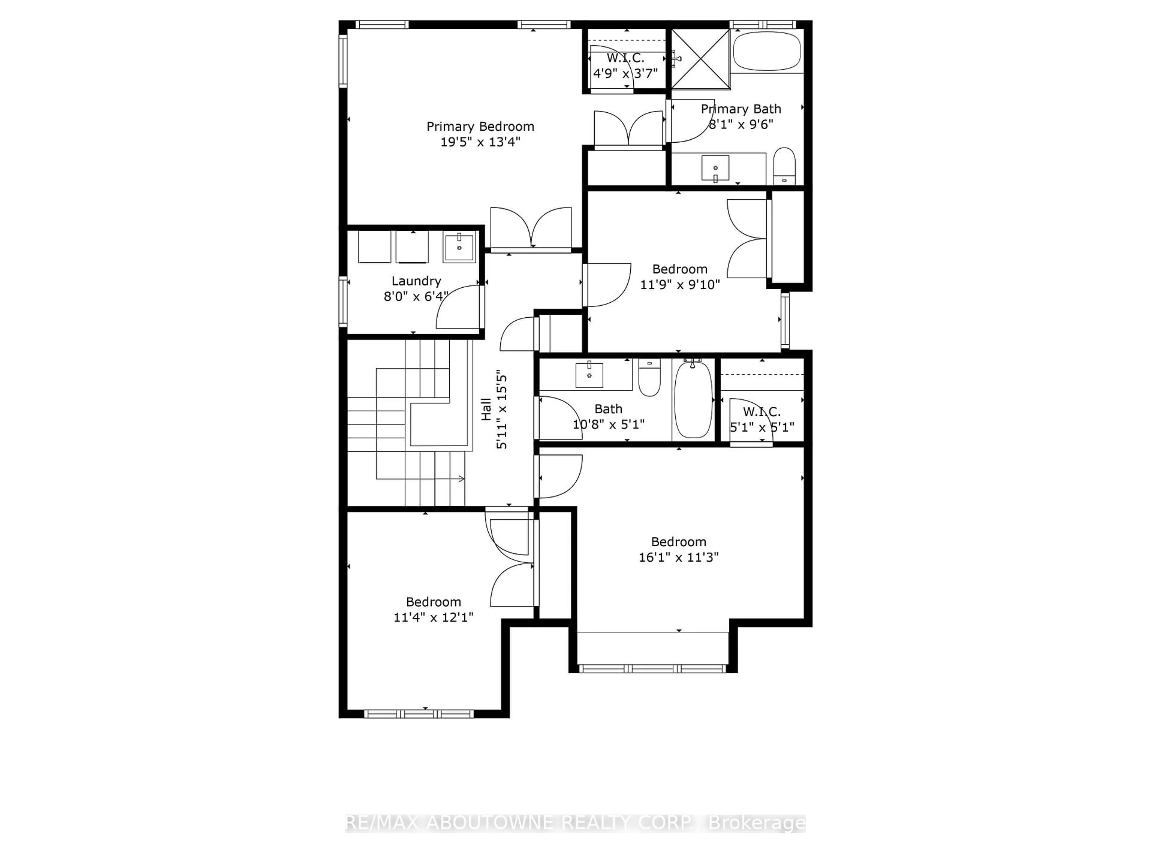 Floor plan for 3470 Clayton Tr, Oakville Ontario L6H 0Y9