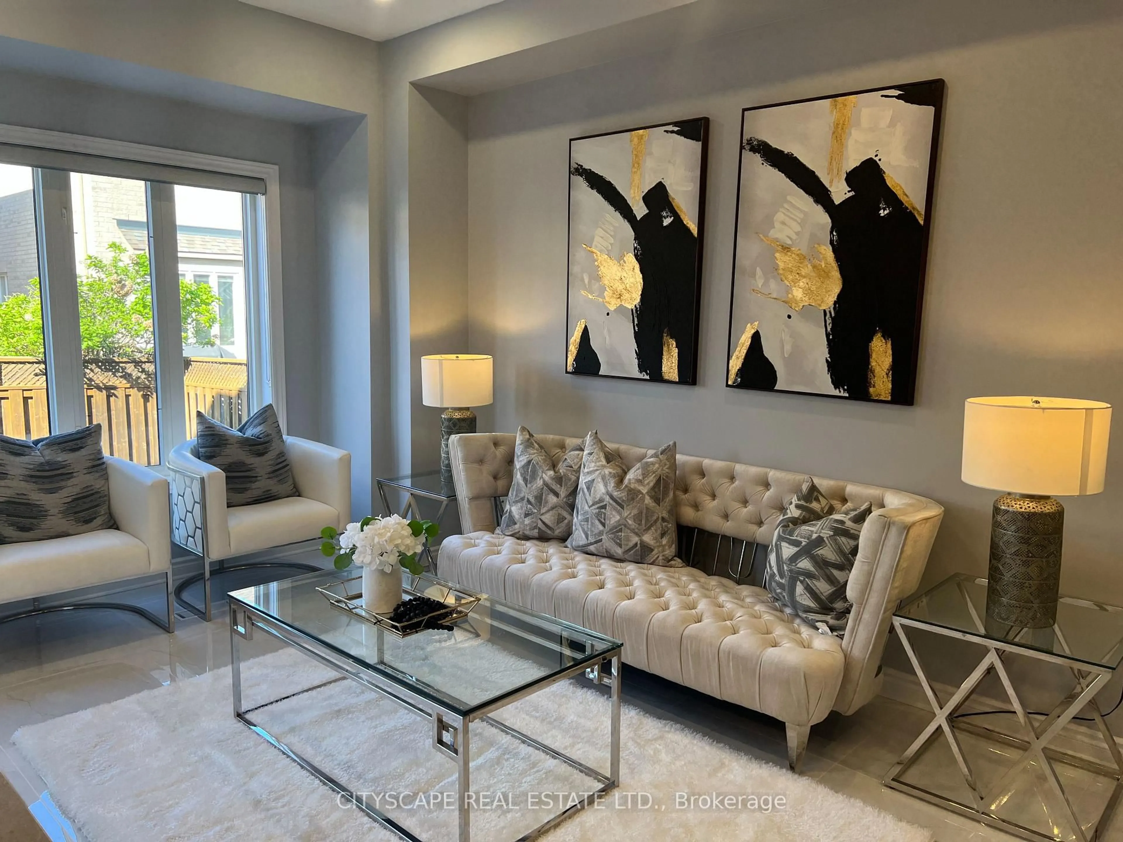 Living room with furniture, unknown for 79 Breton Ave, Mississauga Ontario L4Z 4K5