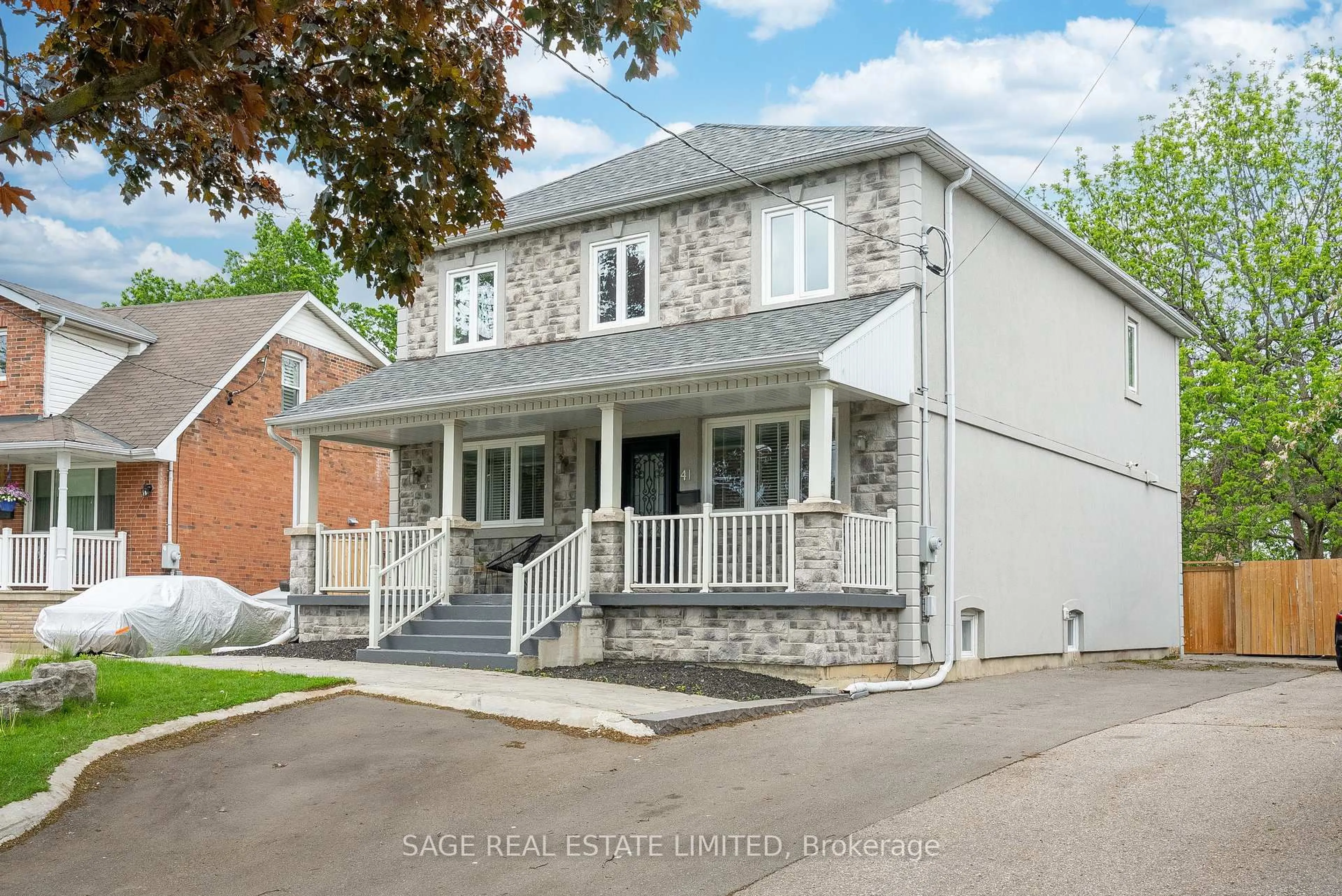 Home with brick exterior material, street for 41 Ann Arbour Rd, Toronto Ontario M9M 2J5