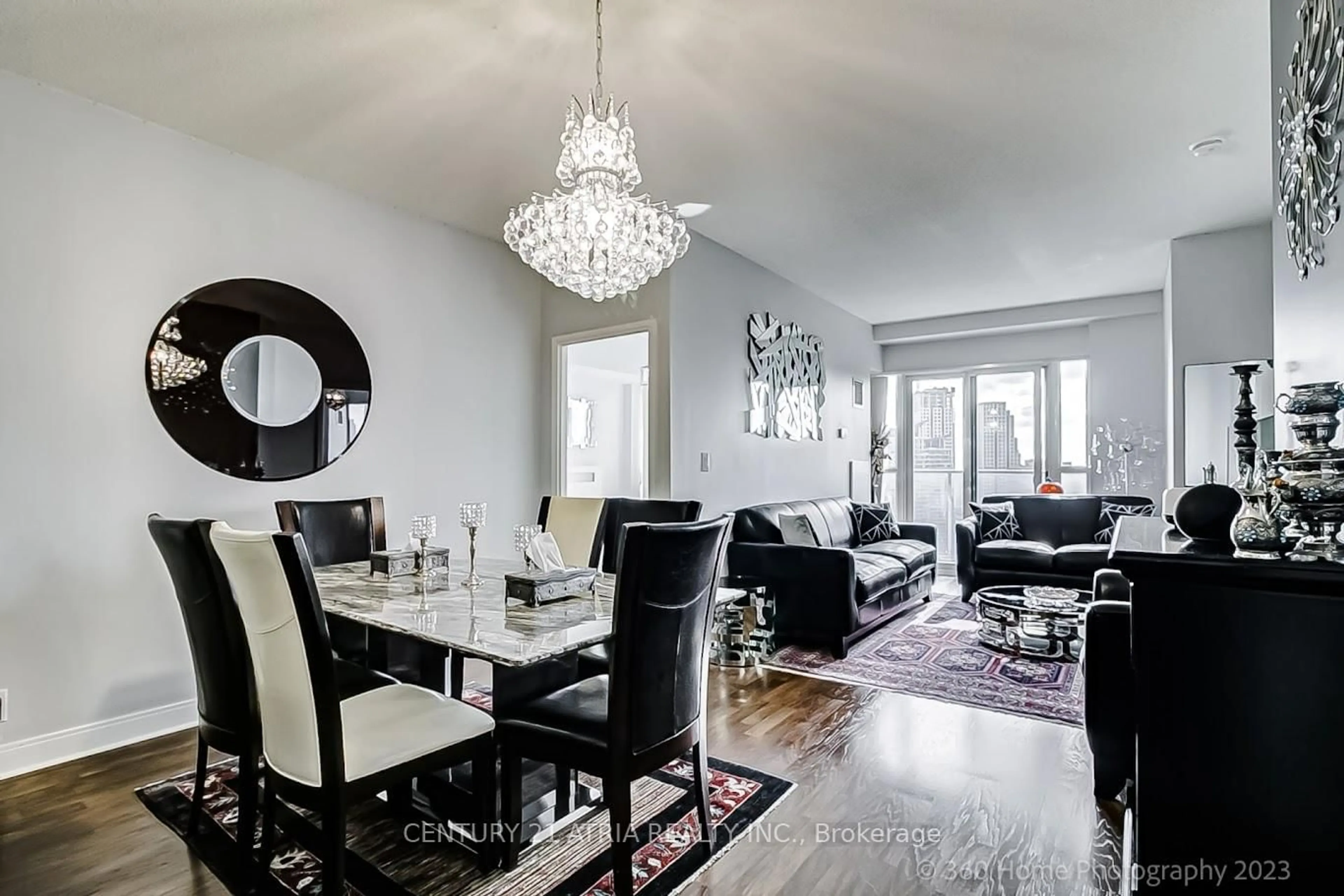 Dining room, unknown for 60 Absolute Ave #2203, Mississauga Ontario L4Z 0A9
