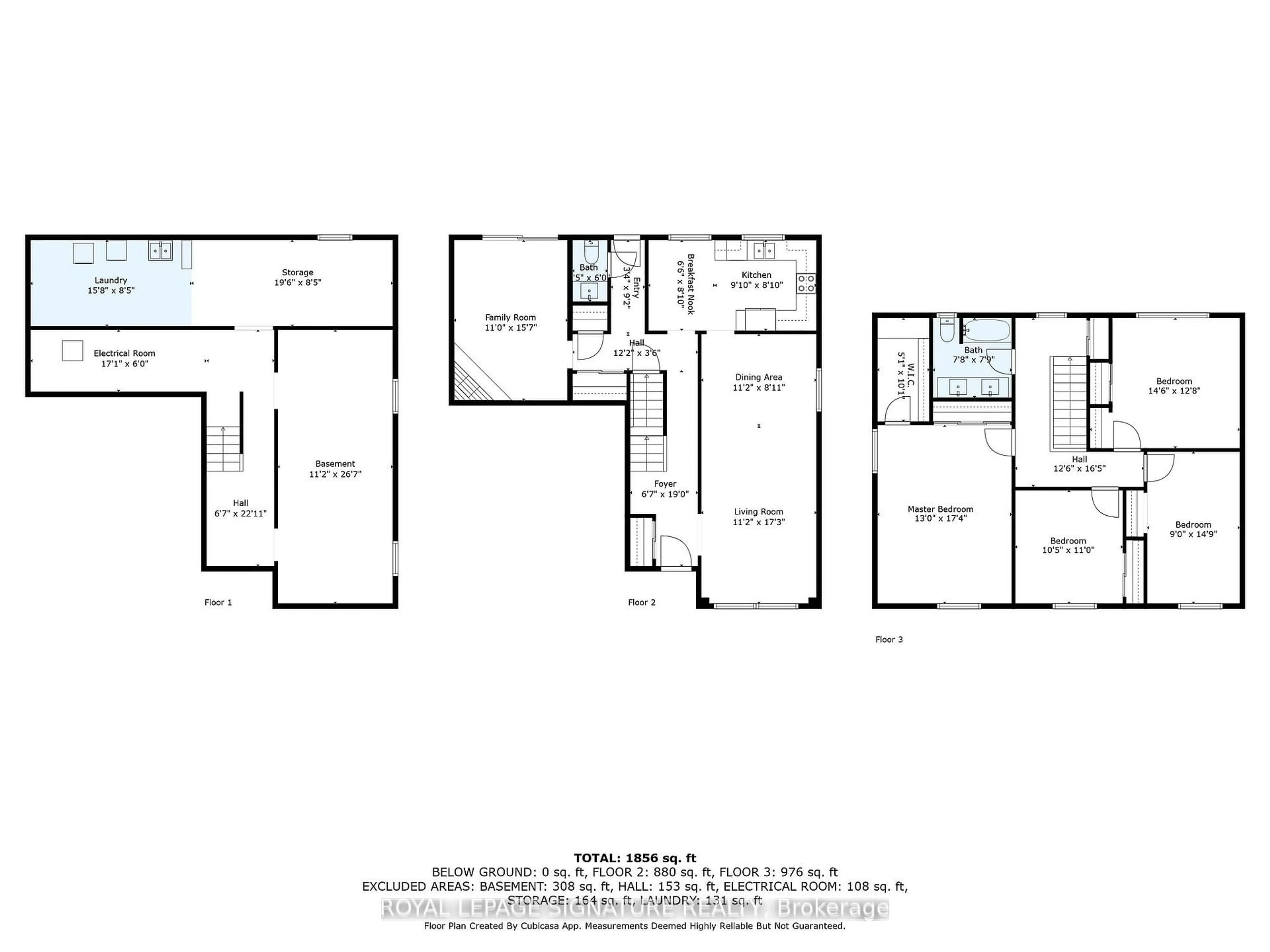 Floor plan for 11 Kirkland Rd, Brampton Ontario L6V 2W5