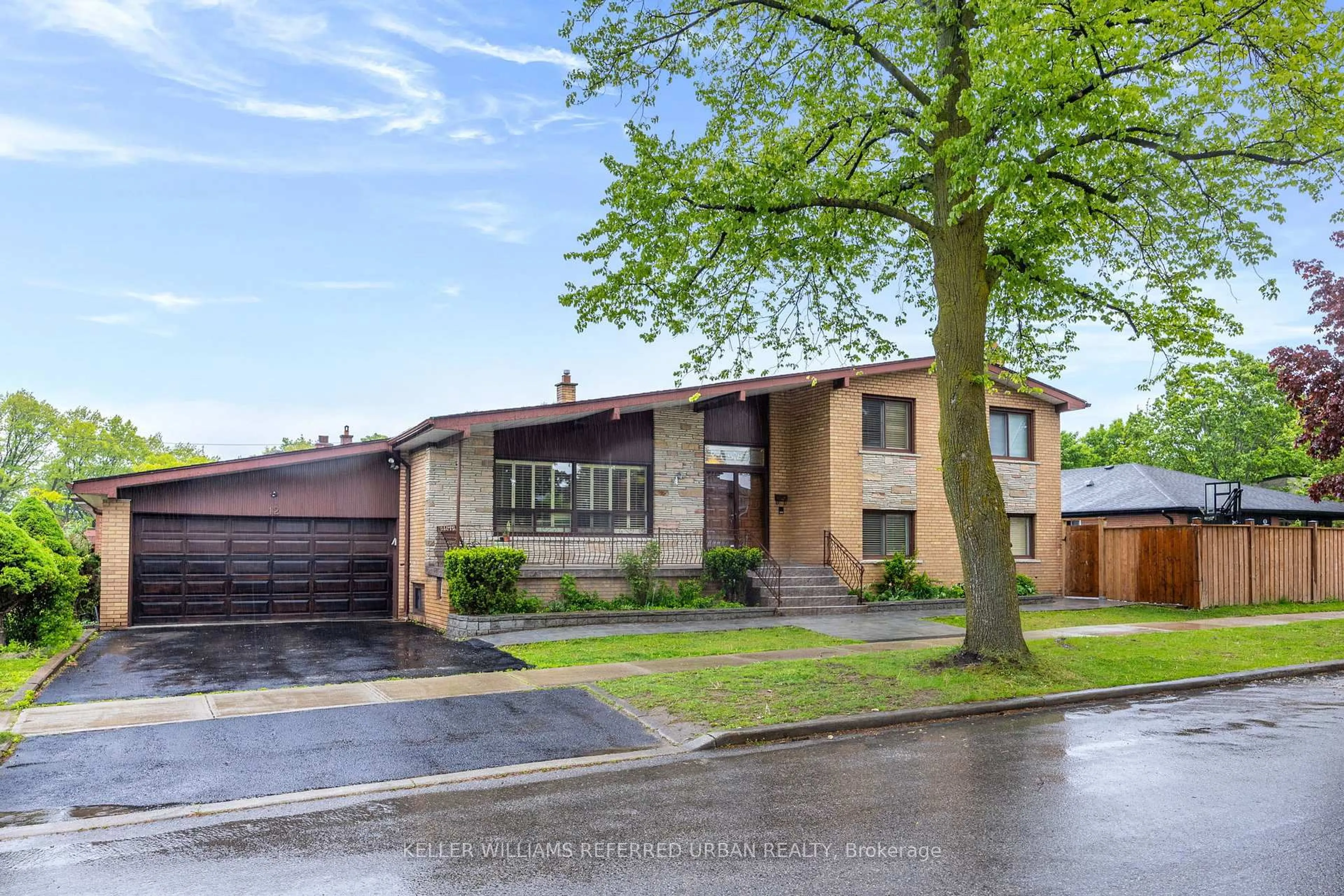 Home with brick exterior material, street for 12 Eldorado Crt, Toronto Ontario M3J 1W9