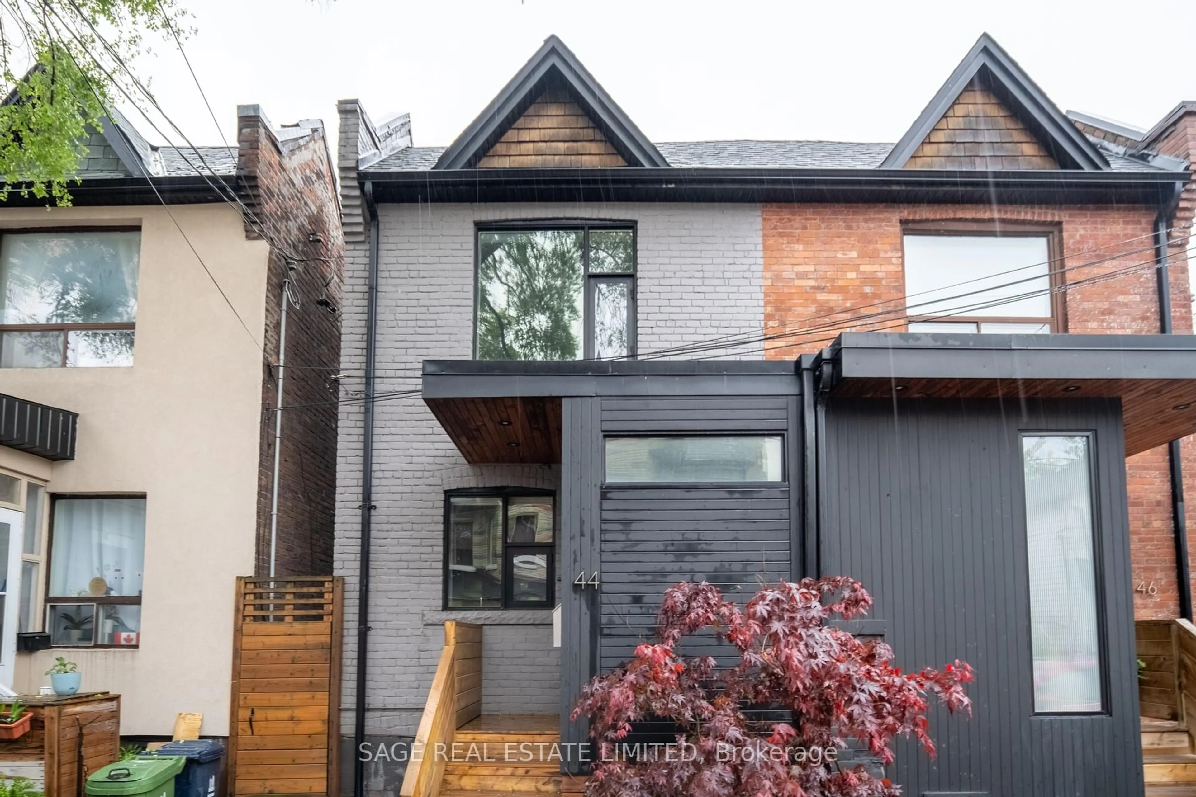Home with brick exterior material, street for 44 Miller St, Toronto Ontario M6N 2Z9