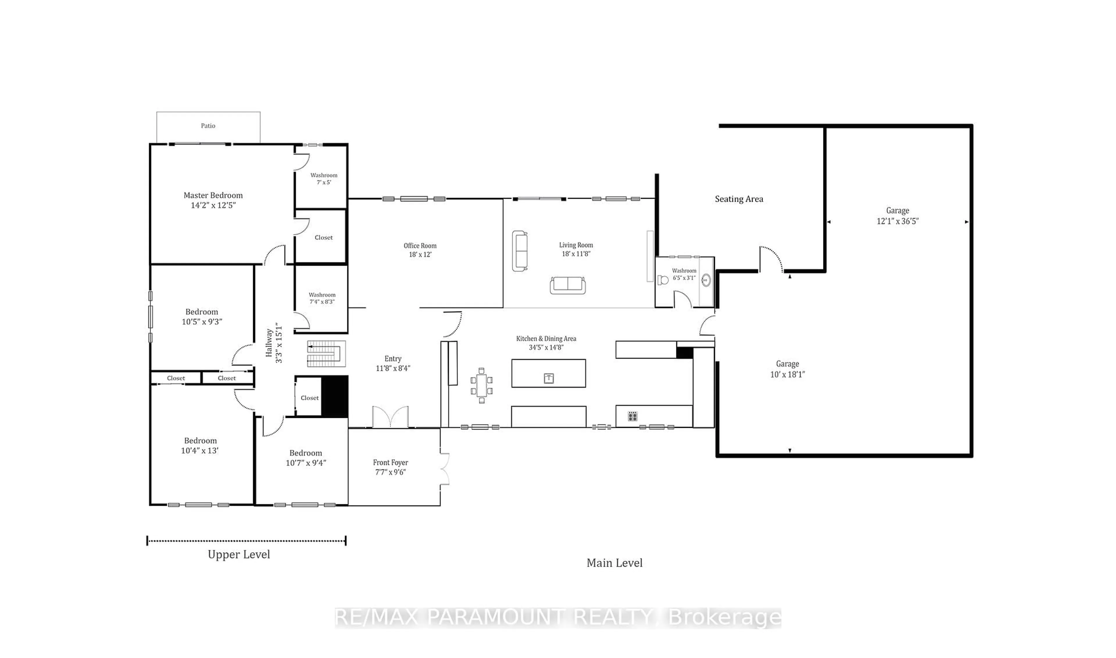 Floor plan for 48 Boreham Circ, Brampton Ontario L6Z 1T4