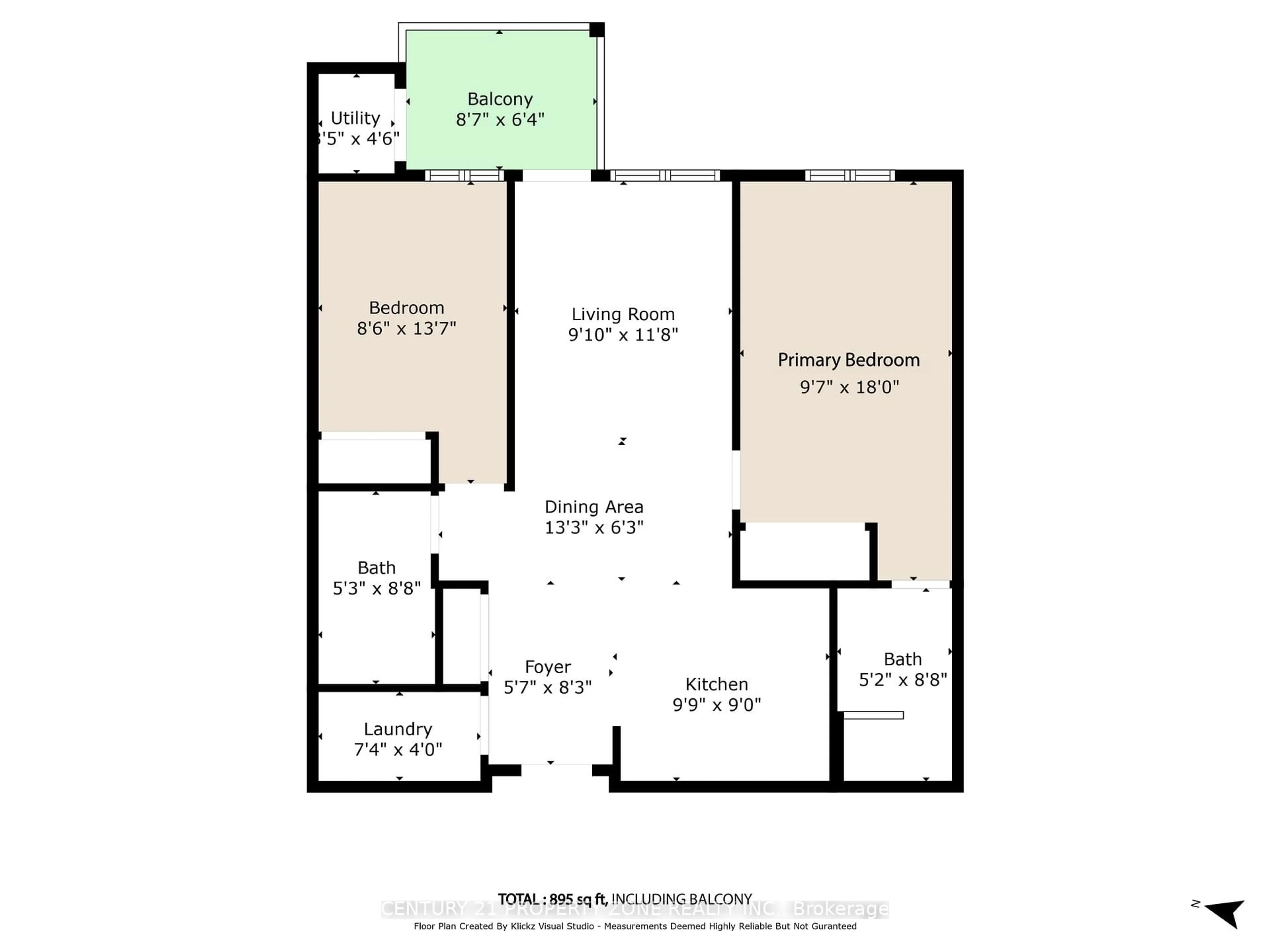 Floor plan for 70 Baycliffe Cres #205, Brampton Ontario L7A 0Z5