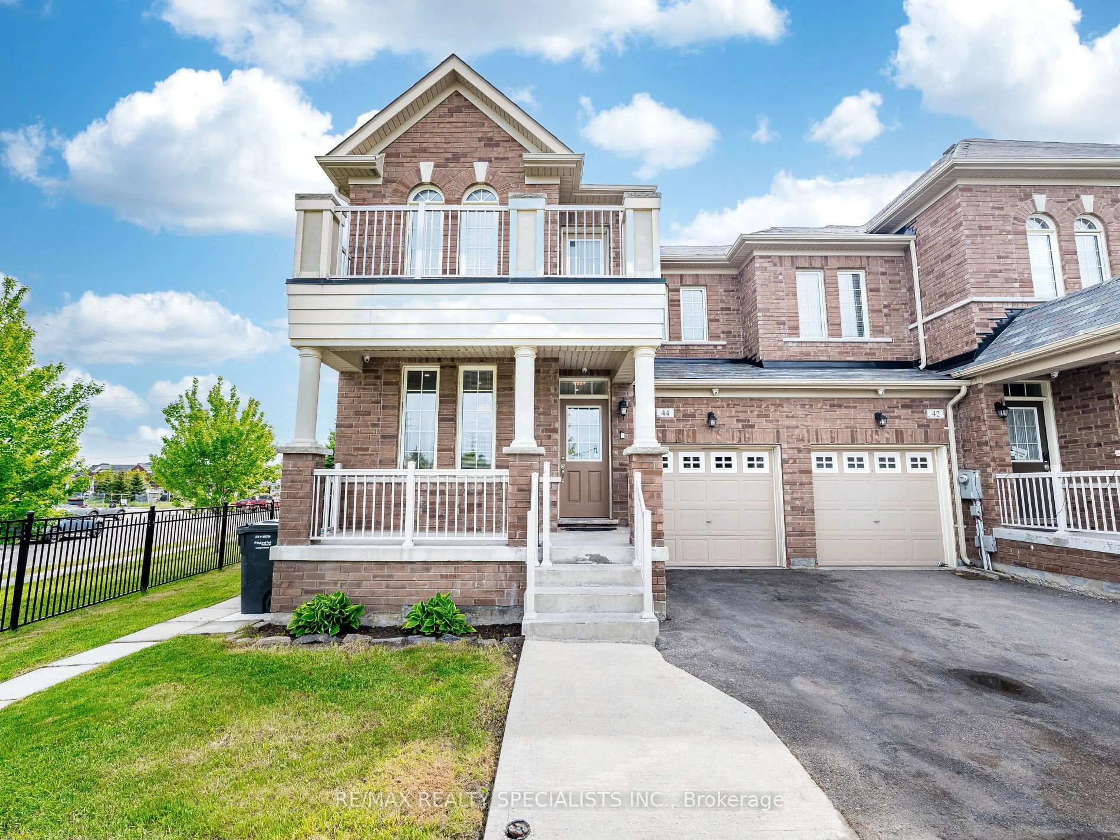 Home with brick exterior material, street for 44 Zelda Rd, Brampton Ontario L6R 3V3