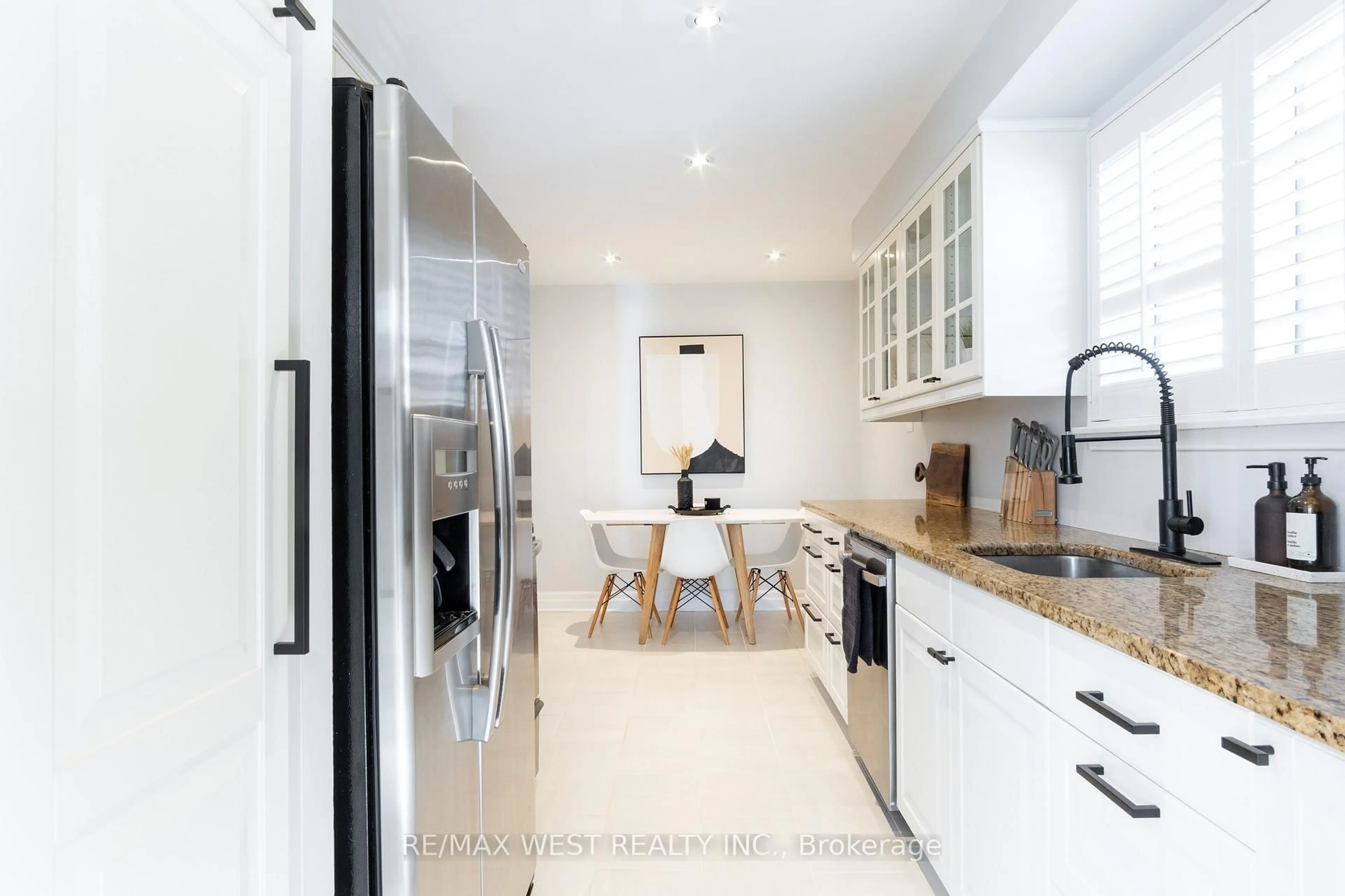 Contemporary kitchen, ceramic/tile floor for 30 Tindale Rd, Brampton Ontario L6V 2G9