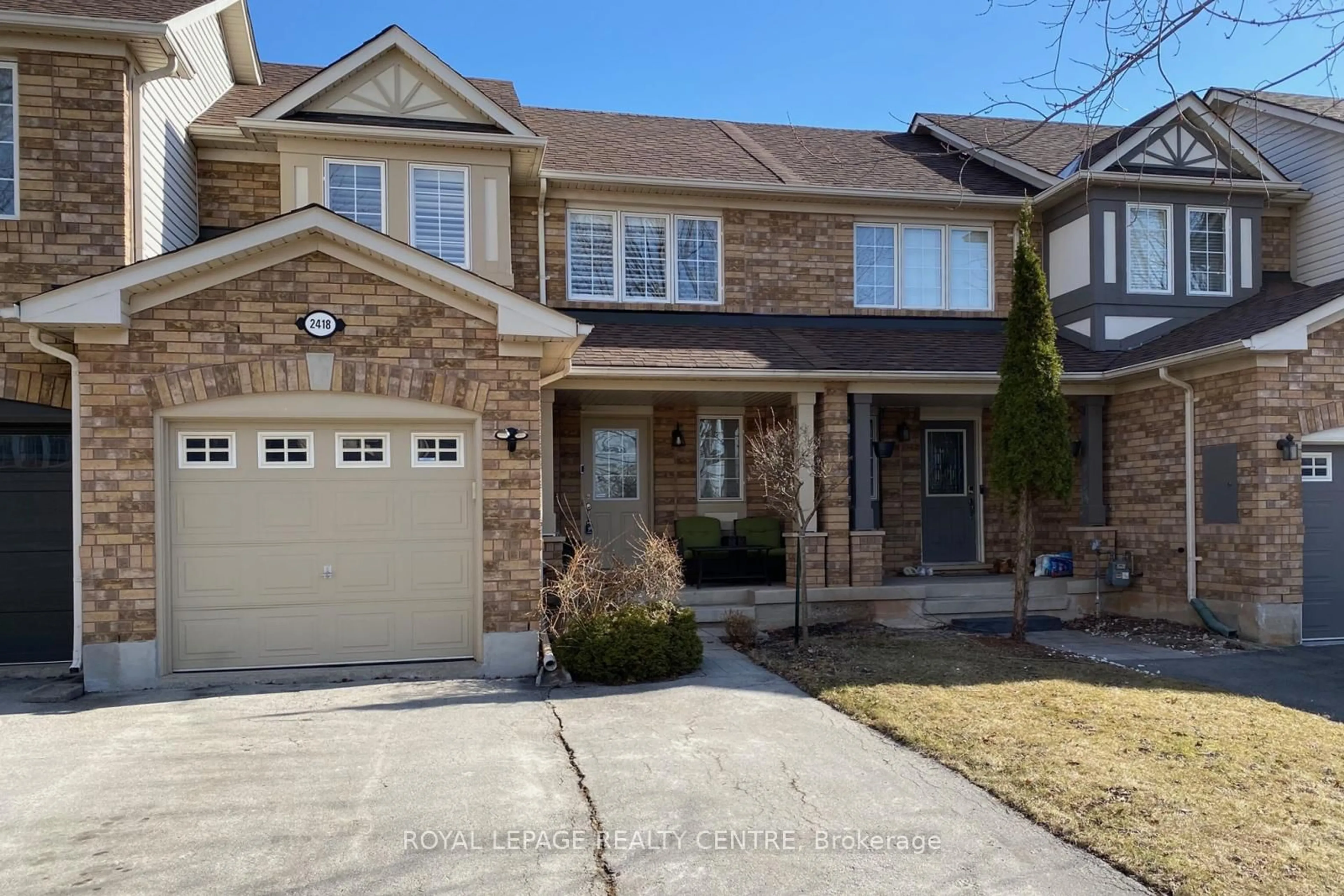 Home with brick exterior material, street for 2418 Baintree Cres, Oakville Ontario L6M 4W9