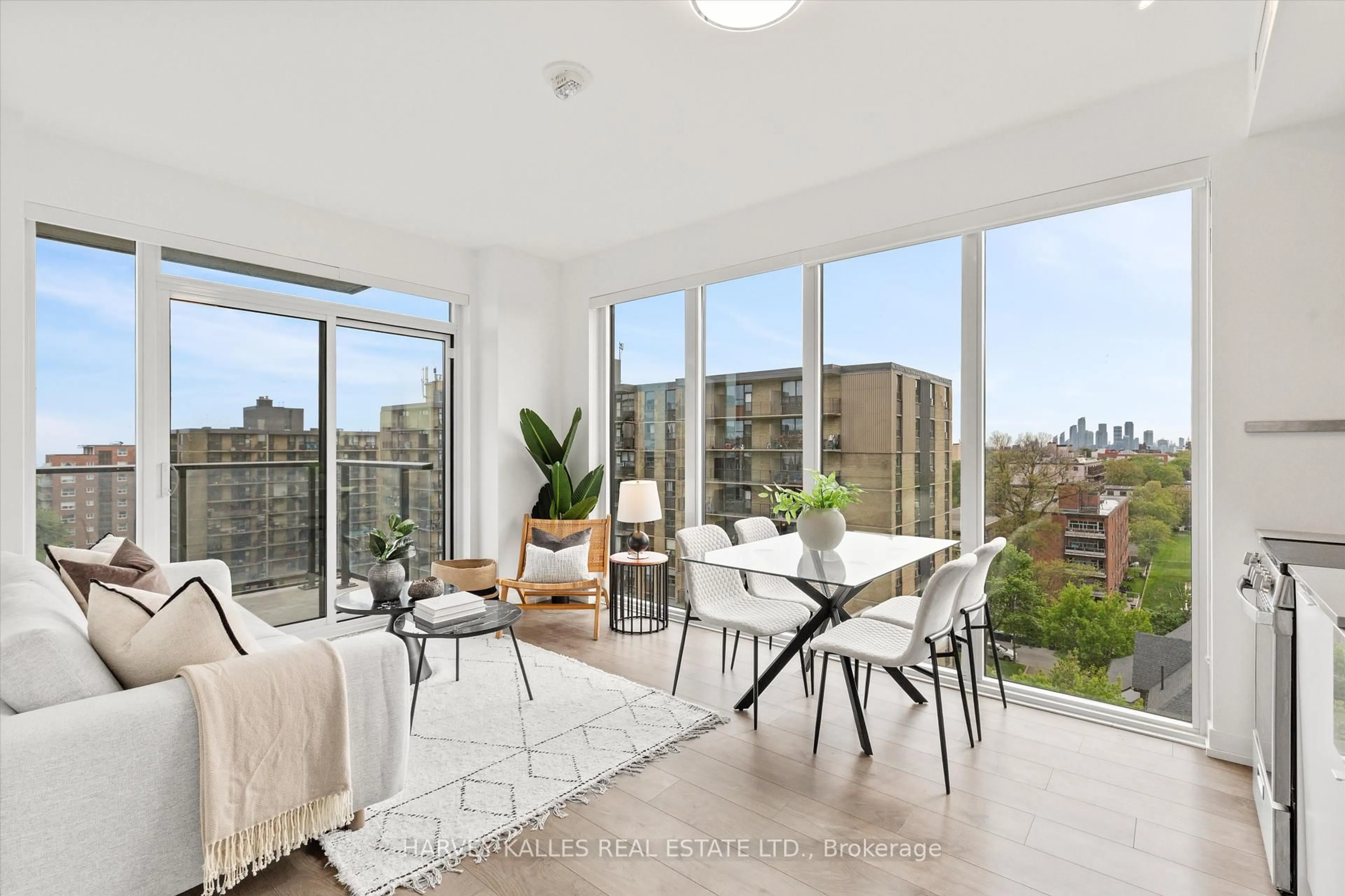 Living room with furniture, unknown for 270 Dufferin St #708, Toronto Ontario M6K 0H8