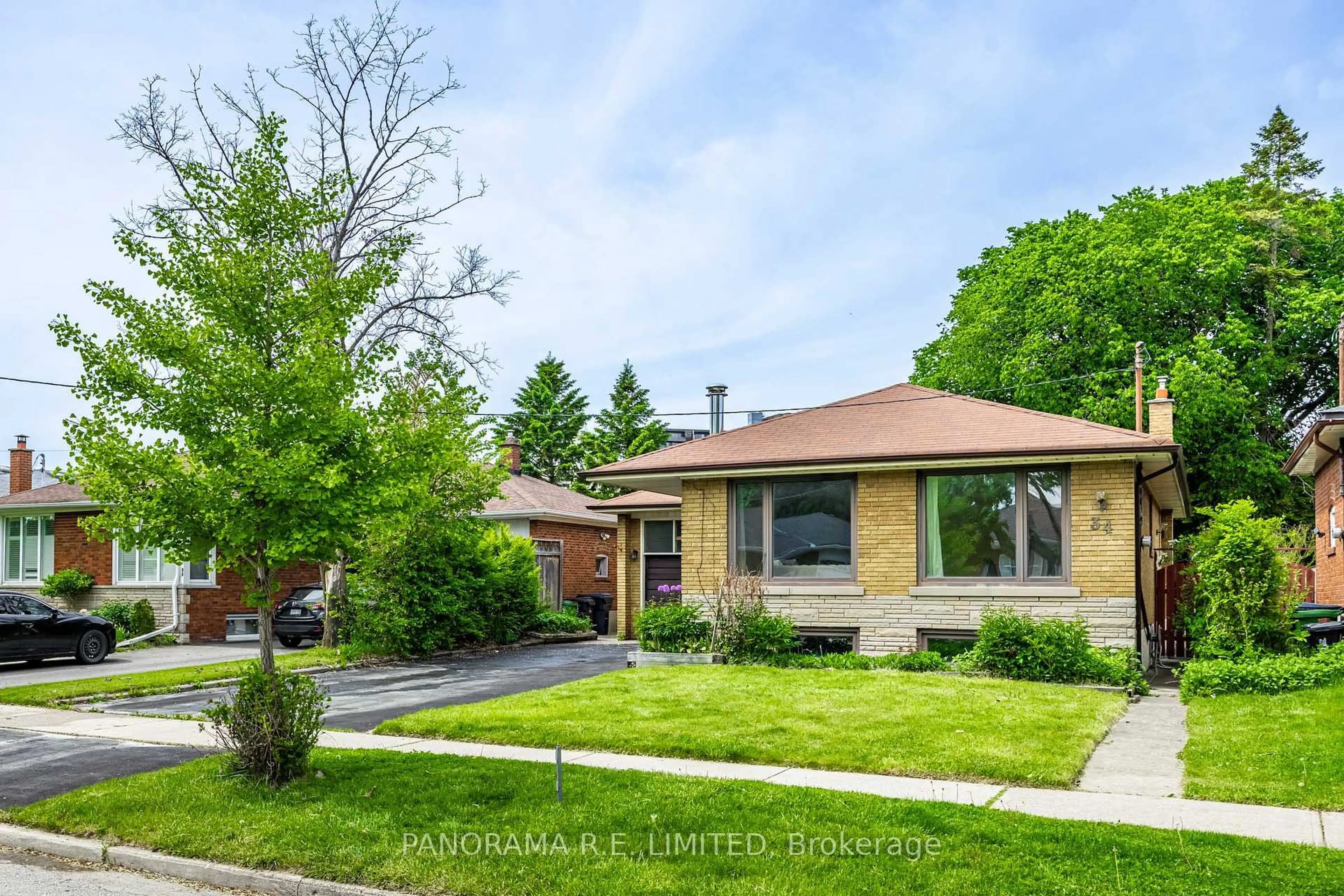 Home with brick exterior material, street for 34 Fenley Dr, Toronto Ontario M9R 1M4