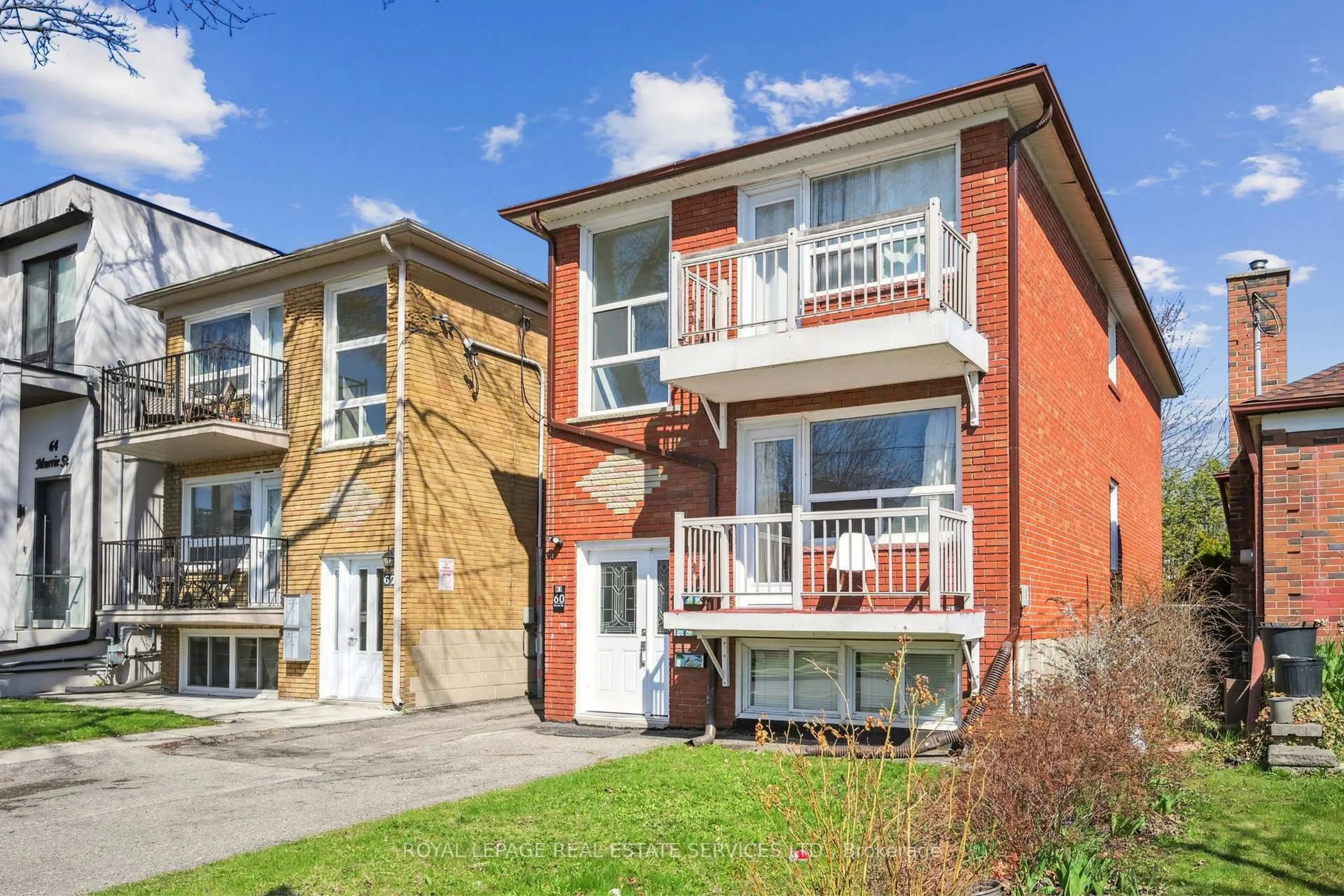 Home with brick exterior material, street for 60 Murrie St, Toronto Ontario M8V 1X7