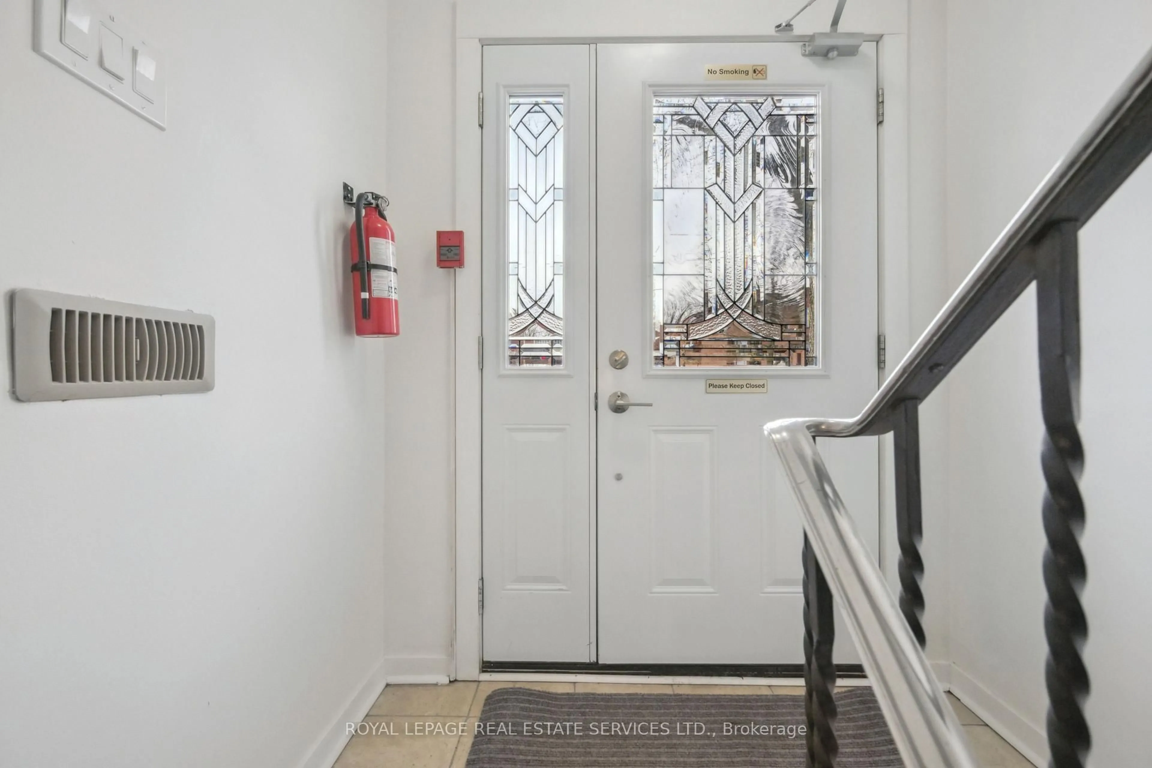 Indoor entryway for 60 Murrie St, Toronto Ontario M8V 1X7