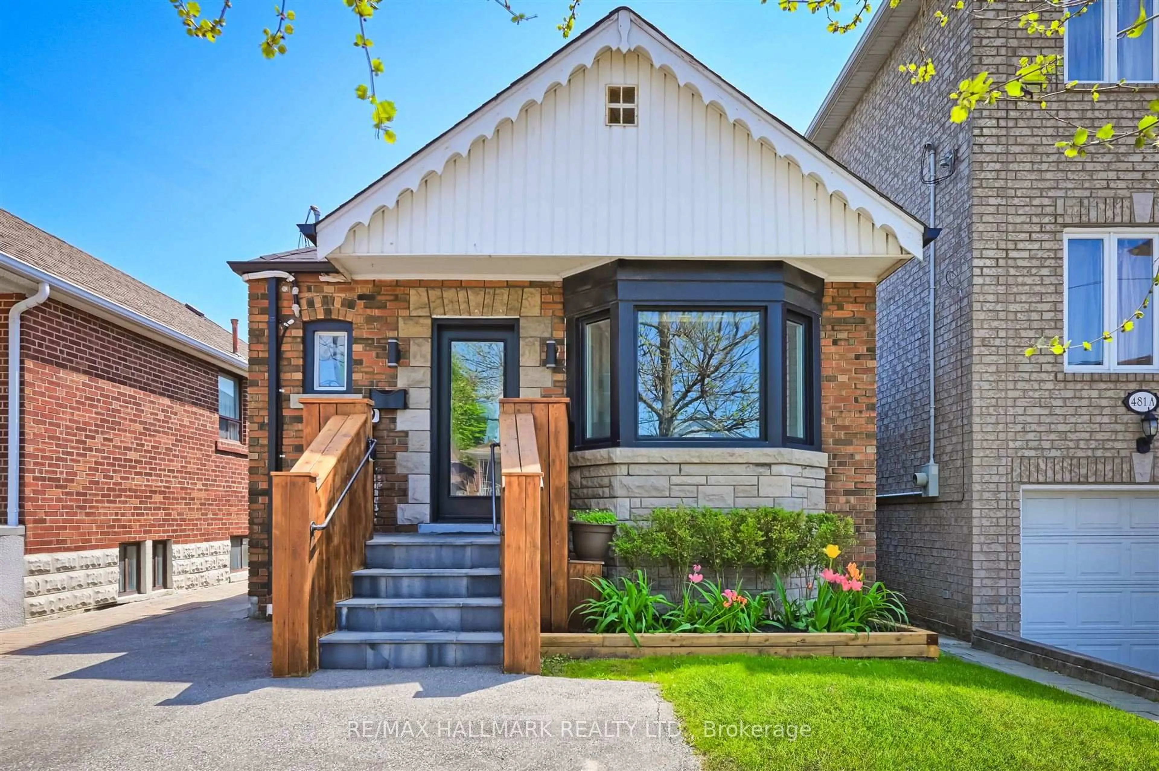 Home with brick exterior material, street for 479 Ridelle Ave, Toronto Ontario M6B 1K6