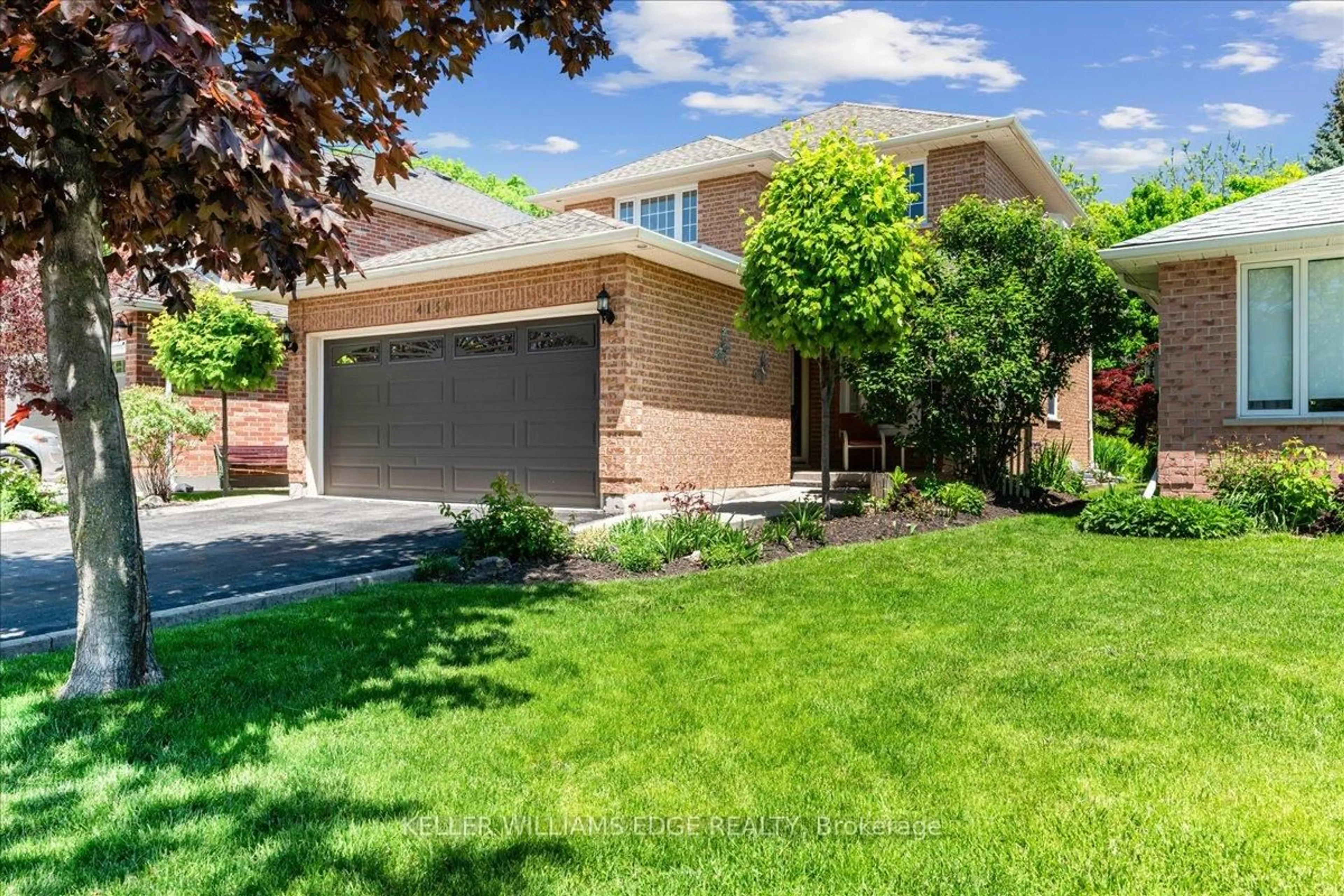 Home with brick exterior material, street for 4150 Bianca Forest Dr, Burlington Ontario L7M 4L5