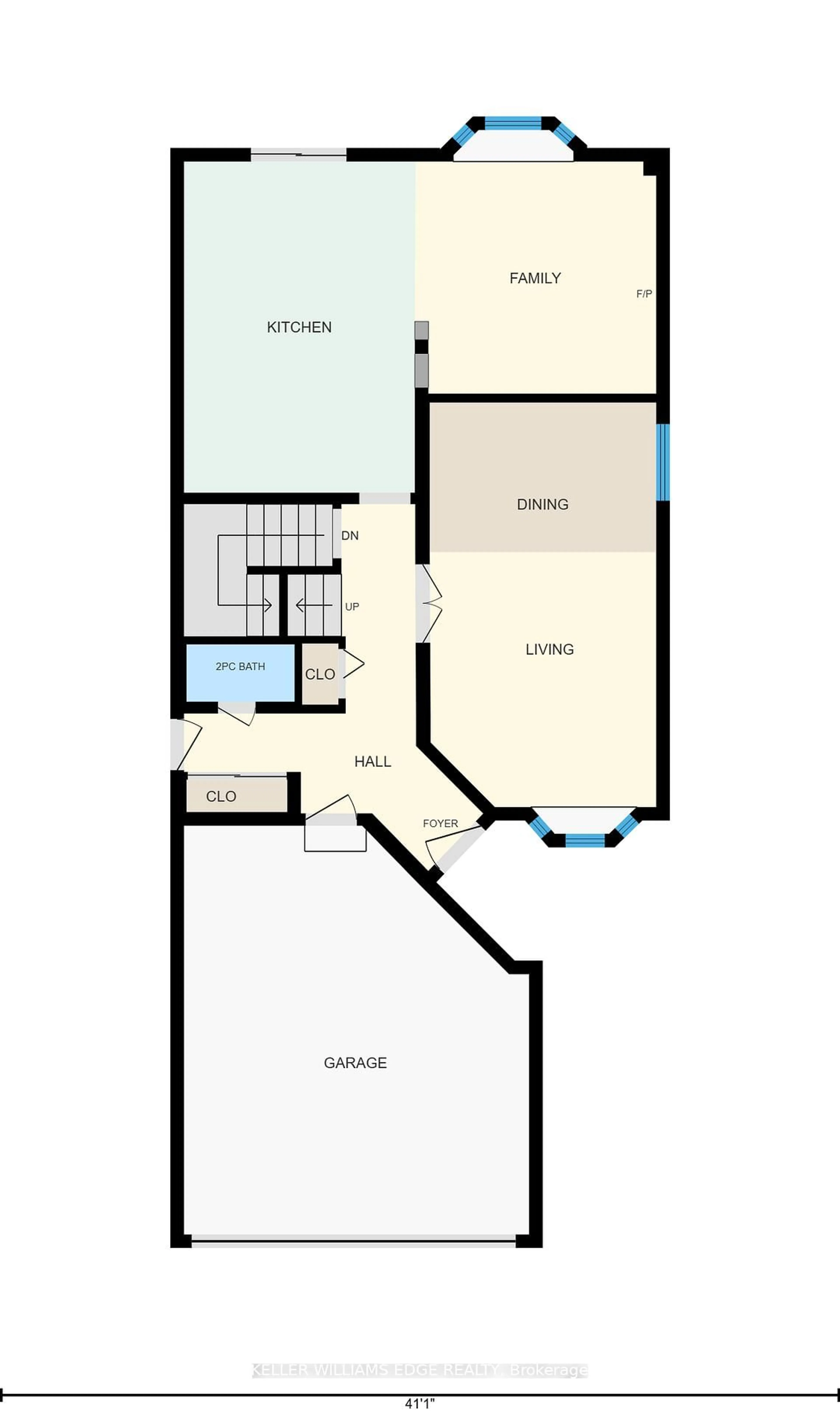 Floor plan for 4150 Bianca Forest Dr, Burlington Ontario L7M 4L5