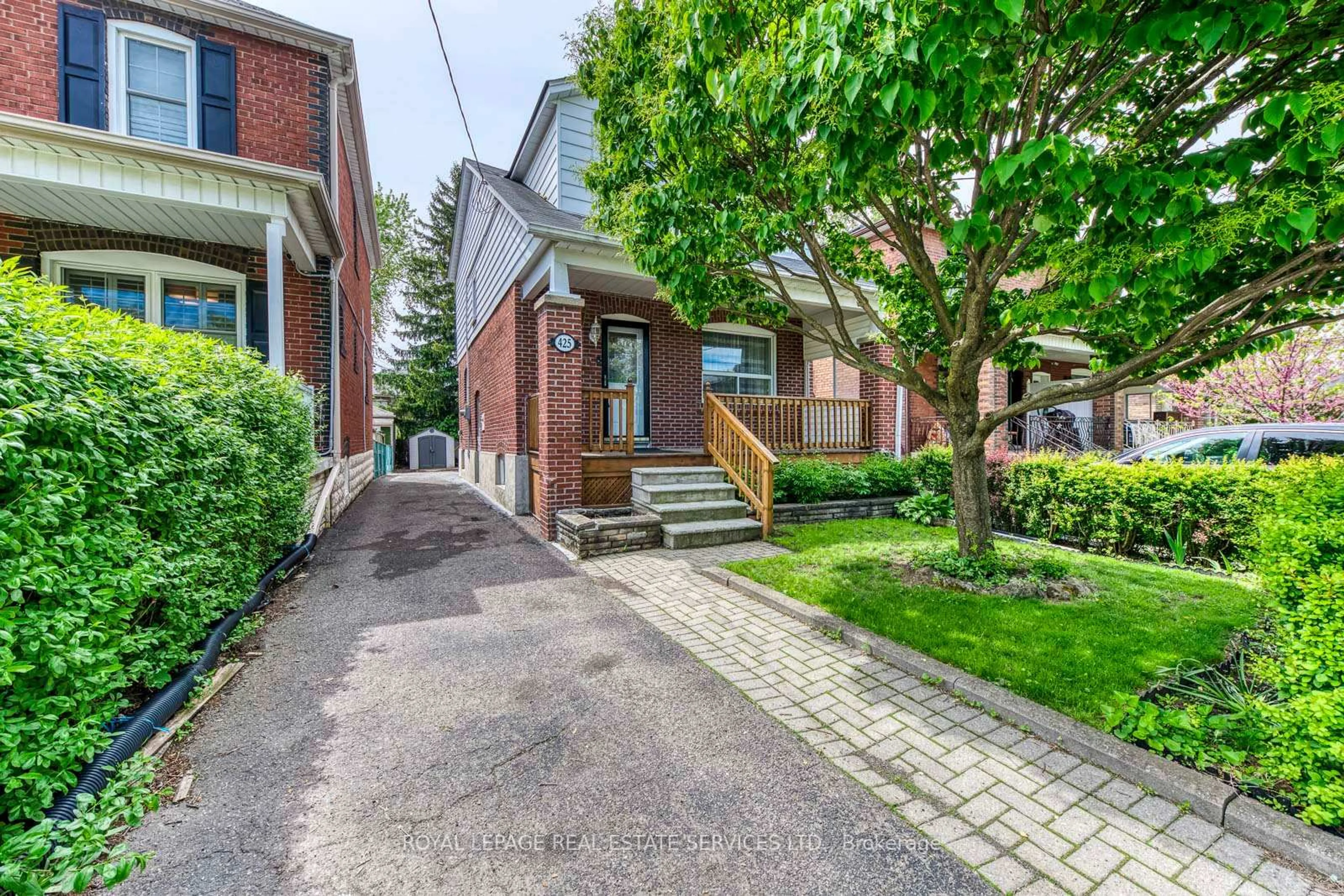 Home with brick exterior material, street for 425 Whitmore Ave, Toronto Ontario M6E 2N6