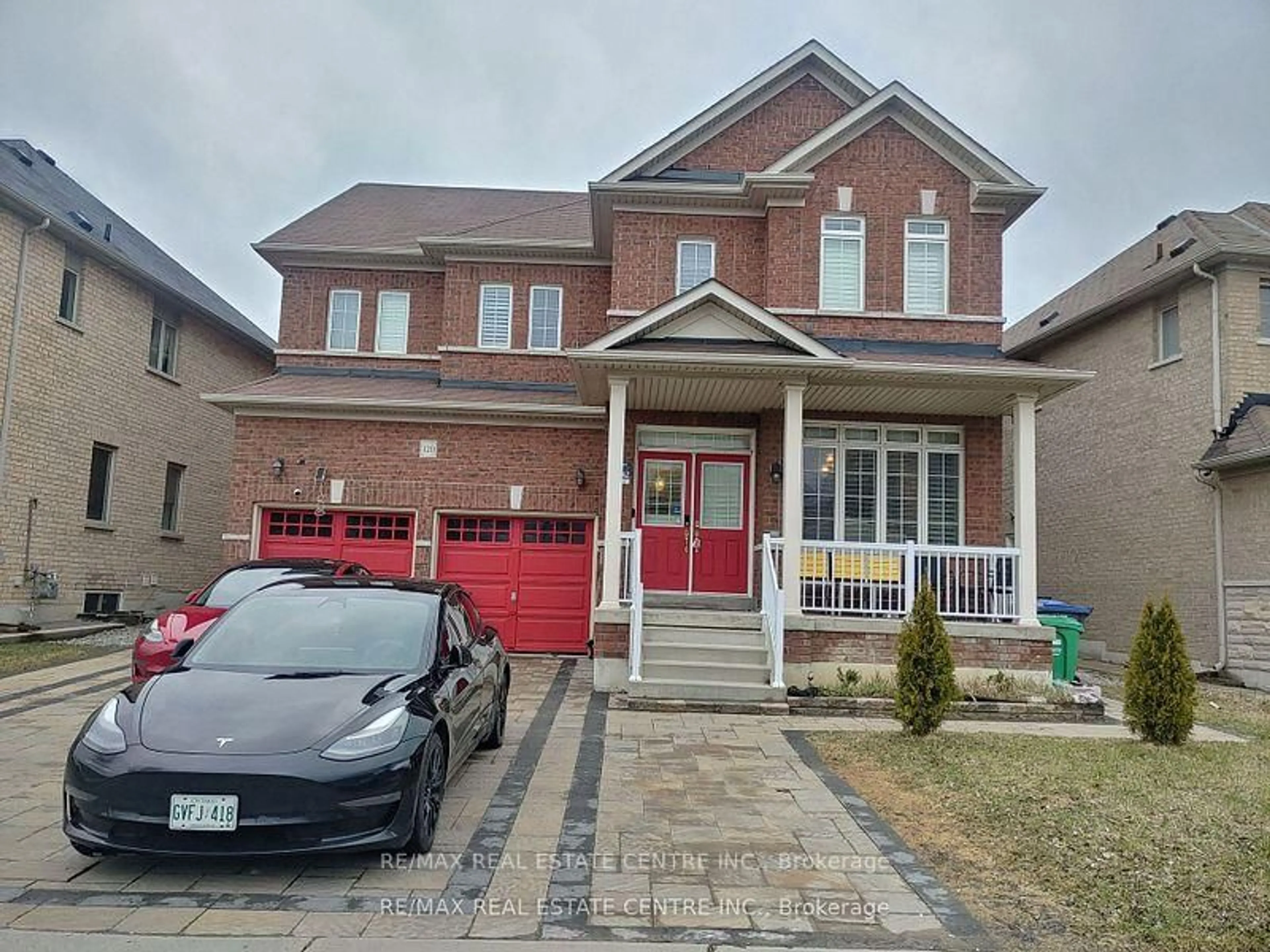 Home with brick exterior material, street for 120 Bellchase Tr, Brampton Ontario L6P 3L3