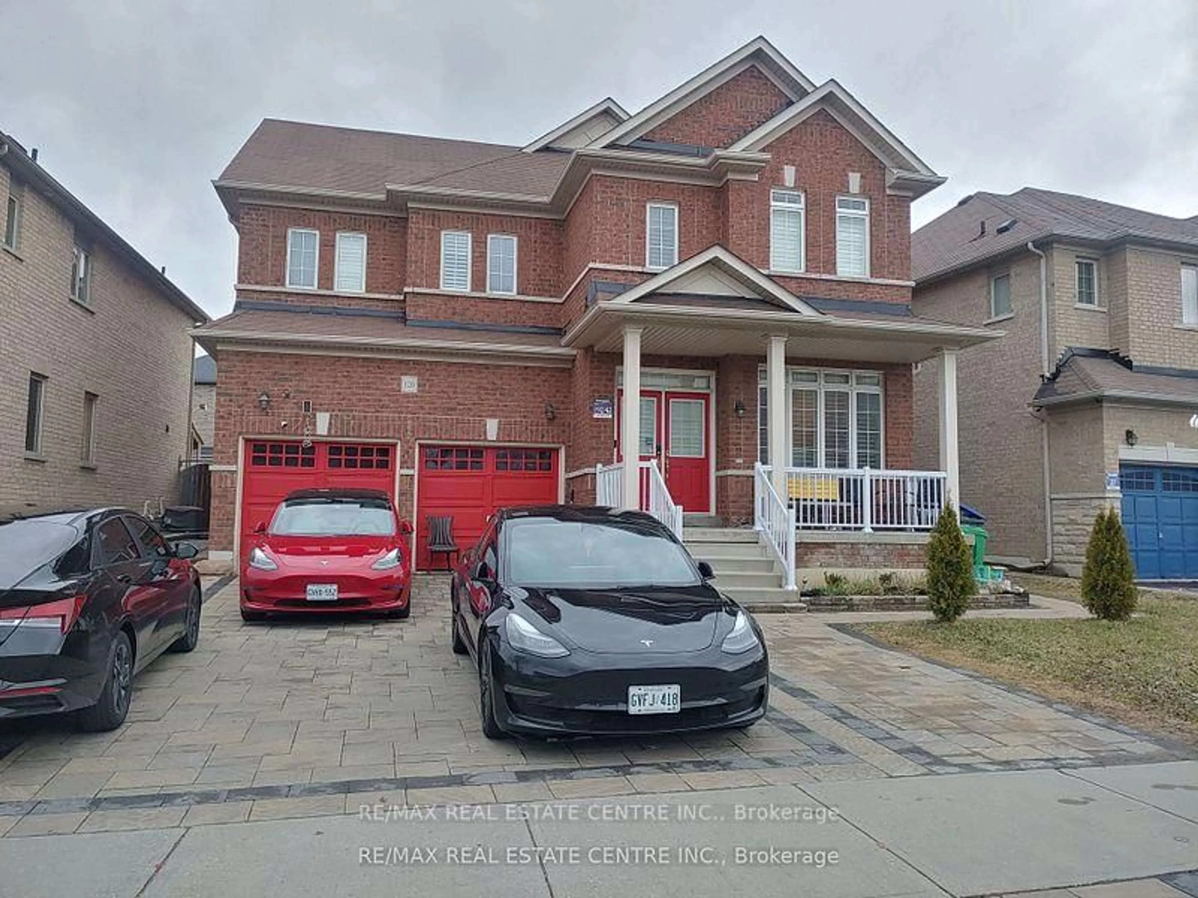 Home with brick exterior material, street for 120 Bellchase Tr, Brampton Ontario L6P 3L3