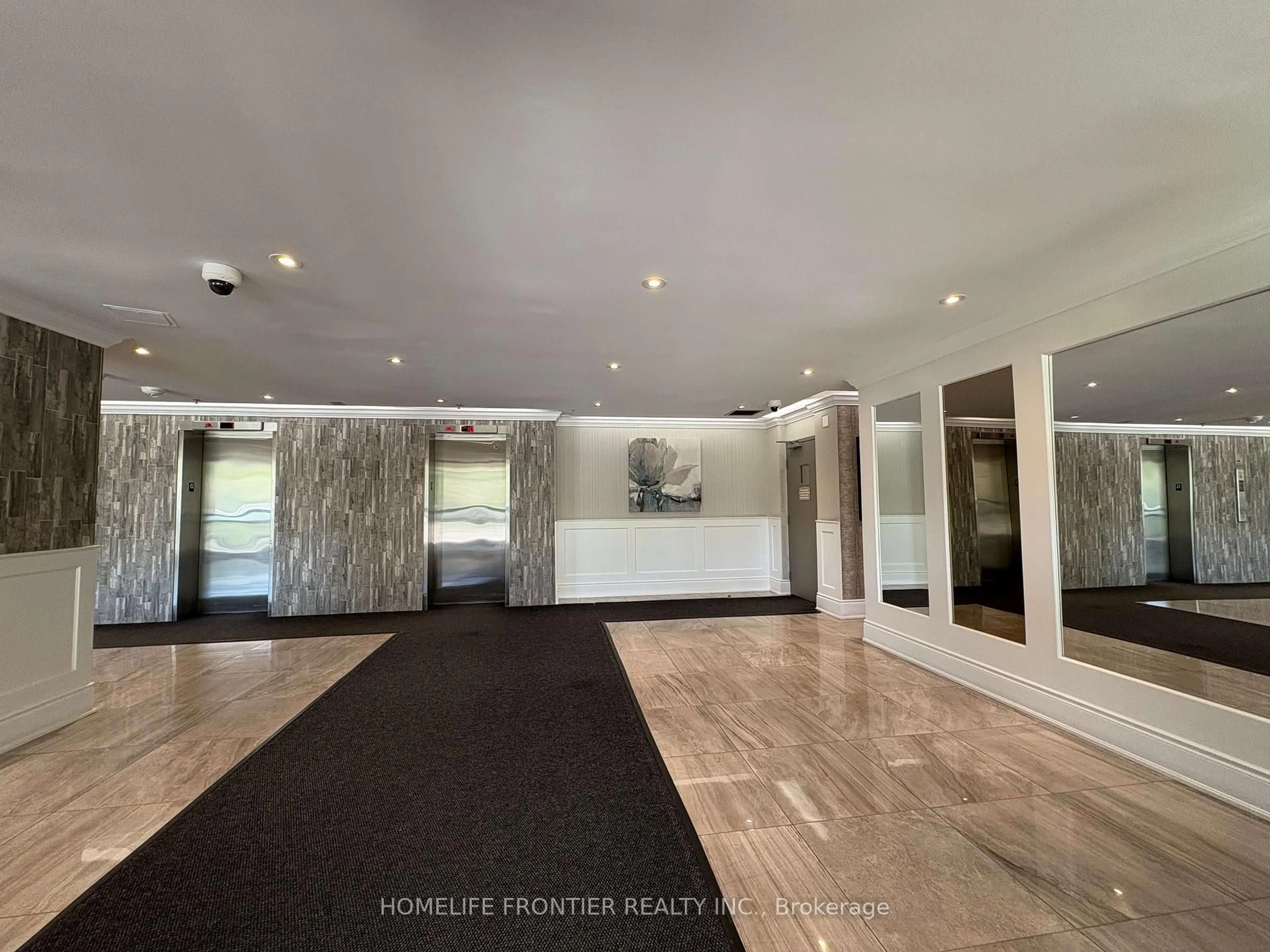 Indoor foyer for 475 The West Mall N/A #1212, Toronto Ontario M9C 4Z3
