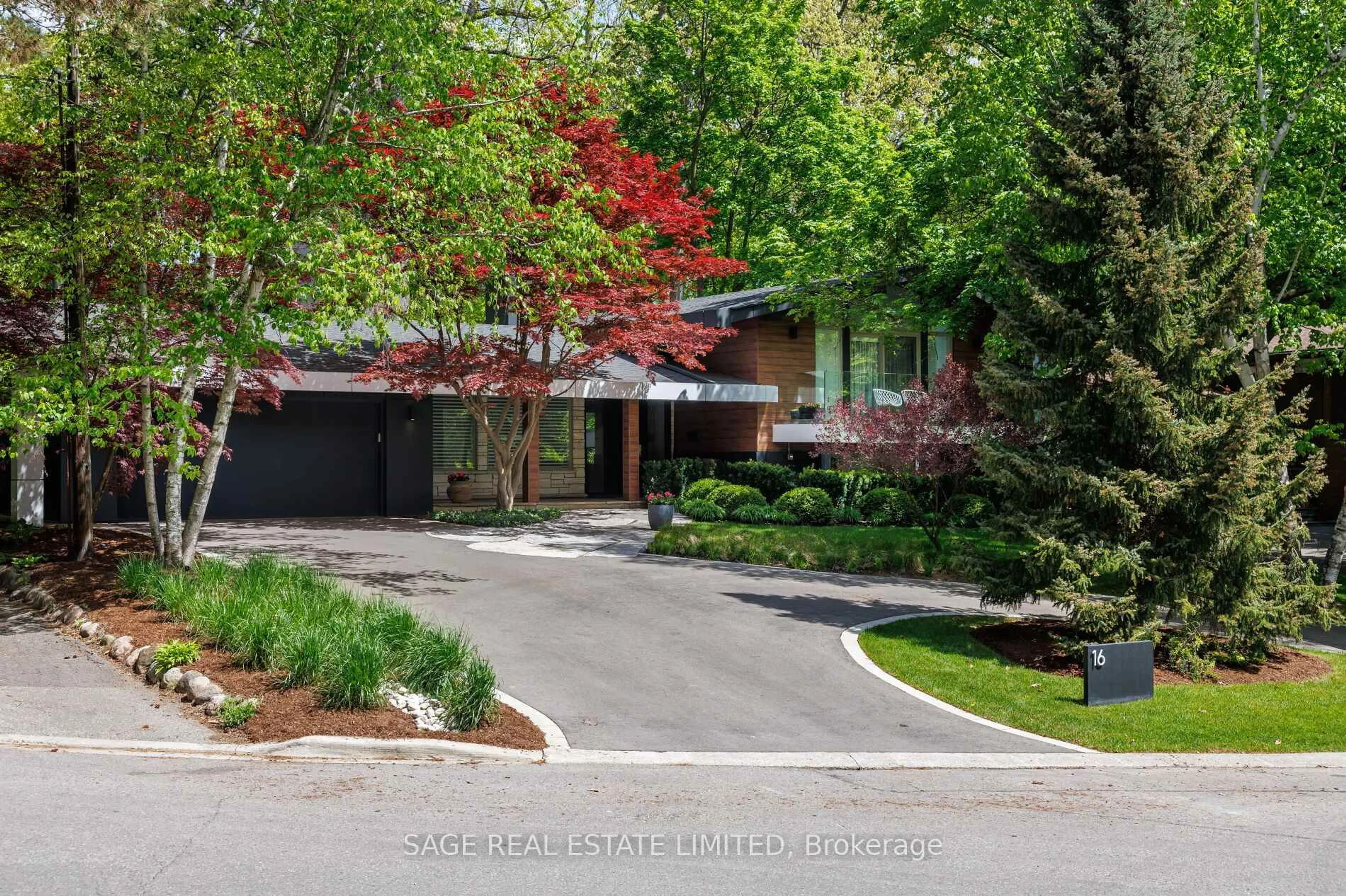 Home with brick exterior material, street for 16 Ripplewood Rd, Toronto Ontario M9A 3H9