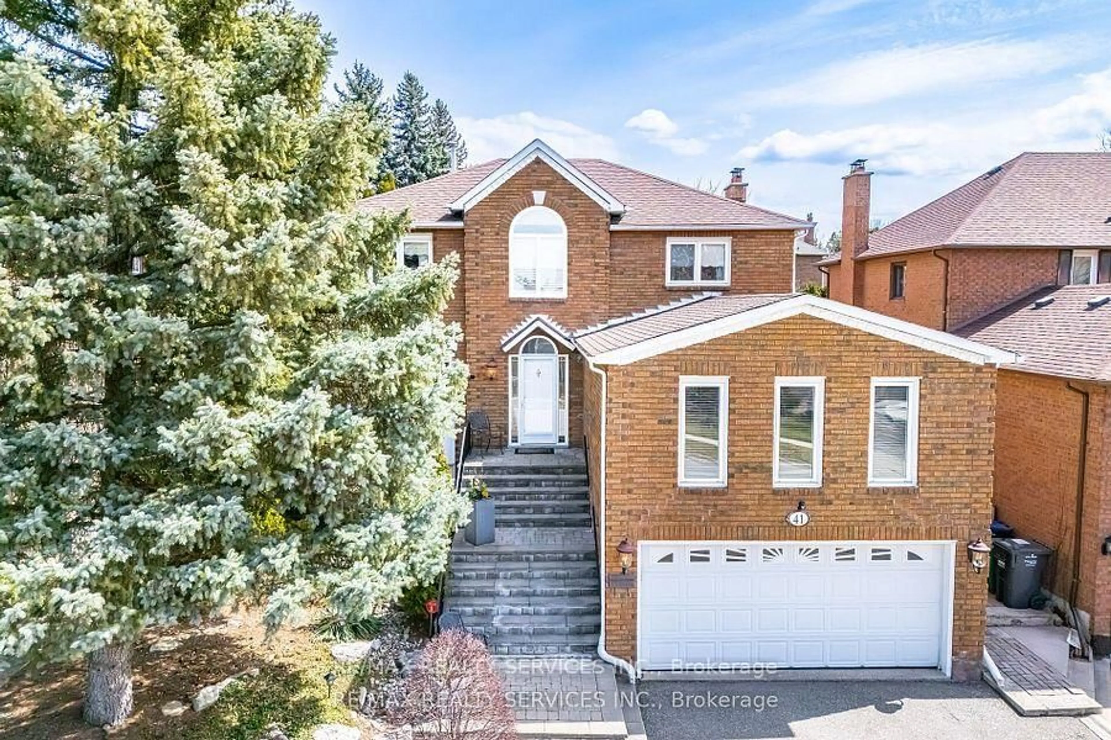 Home with brick exterior material, street for 41 Christie Dr, Brampton Ontario L6Z 3J6