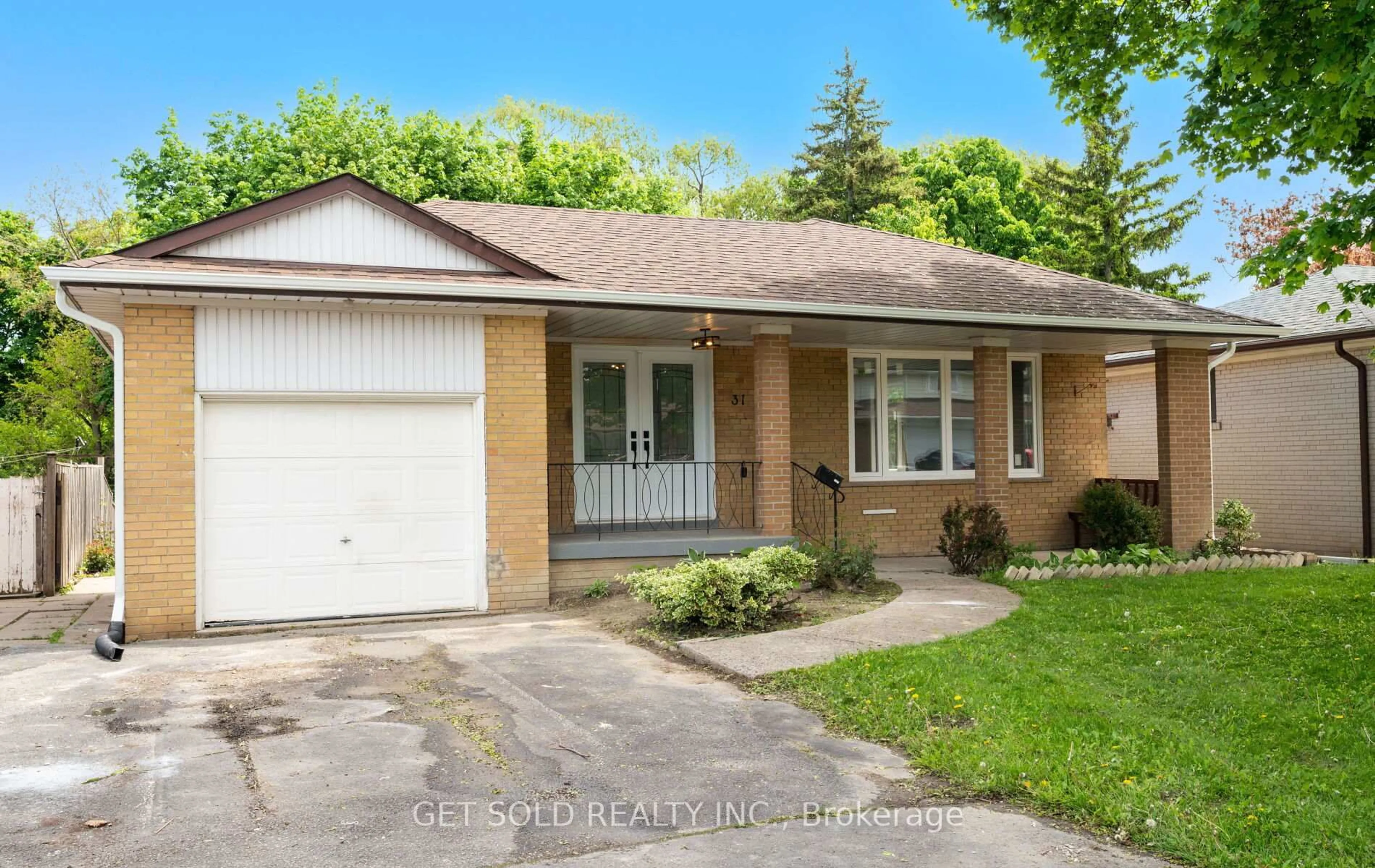 Home with brick exterior material, street for 31 Bulbourne Rd, Toronto Ontario M9V 3N5