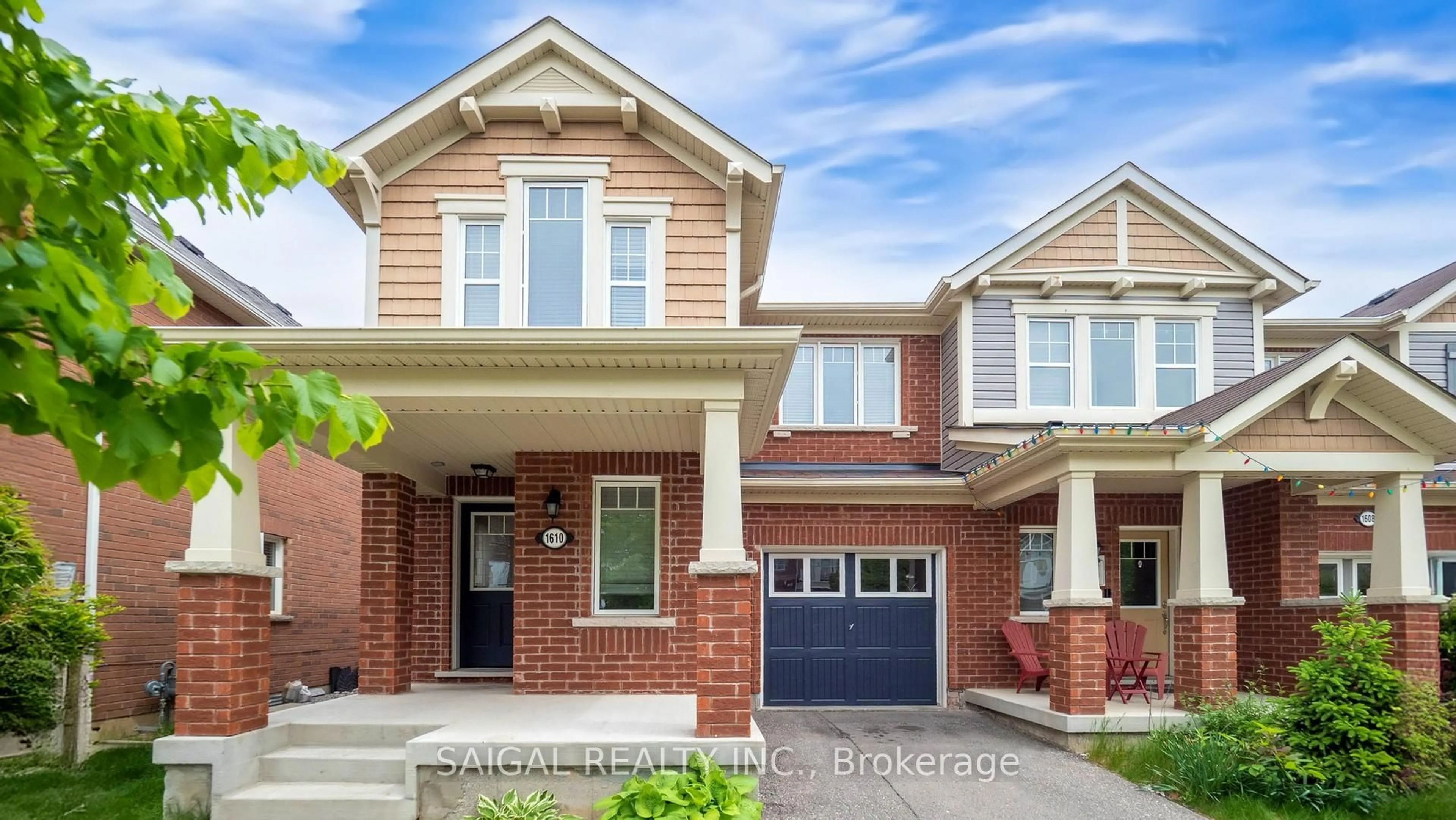 Home with brick exterior material, street for 1610 Gainer Cres, Milton Ontario L9T 8X9