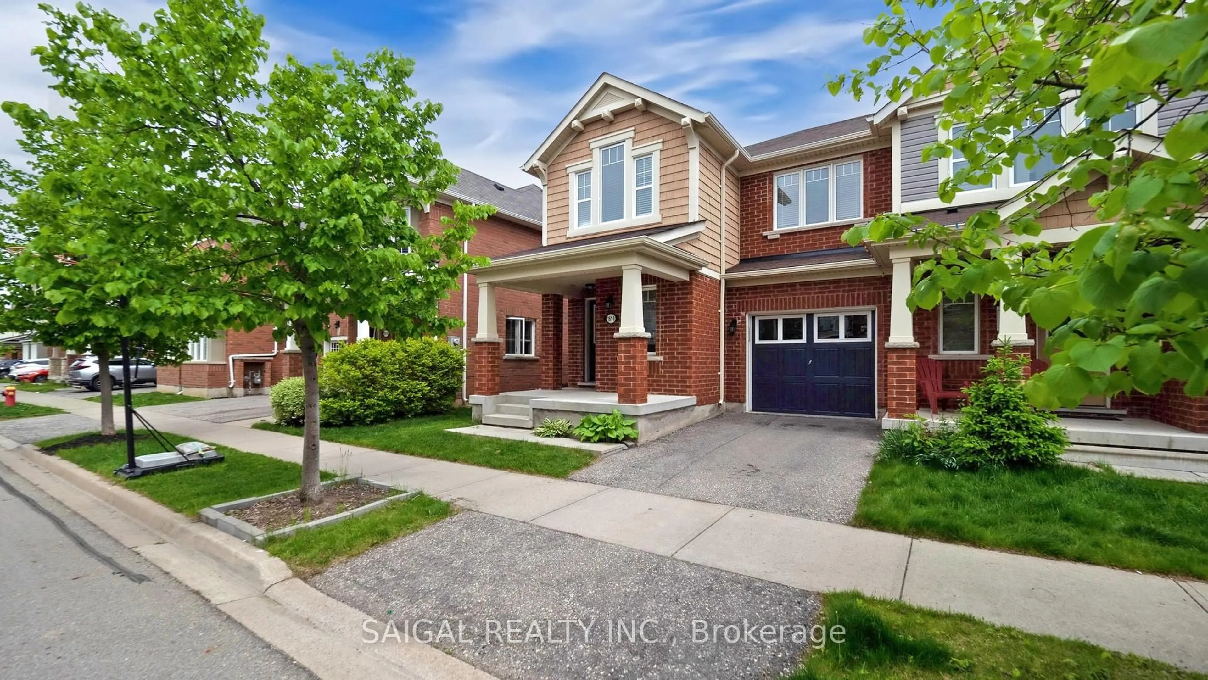 Home with brick exterior material, street for 1610 Gainer Cres, Milton Ontario L9T 8X9