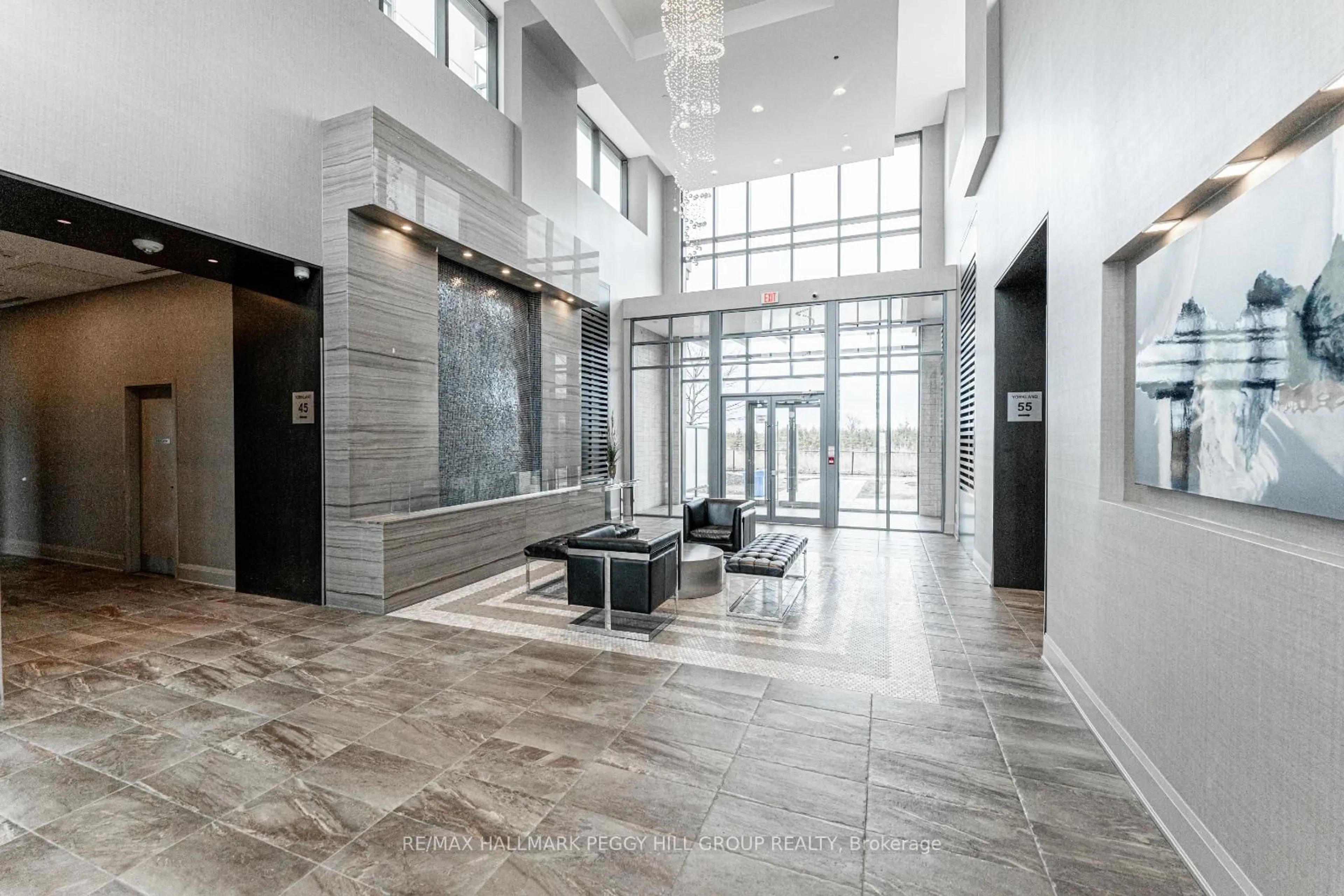 Lobby for 45 Yorkland Blvd #206, Brampton Ontario L6P 4B4