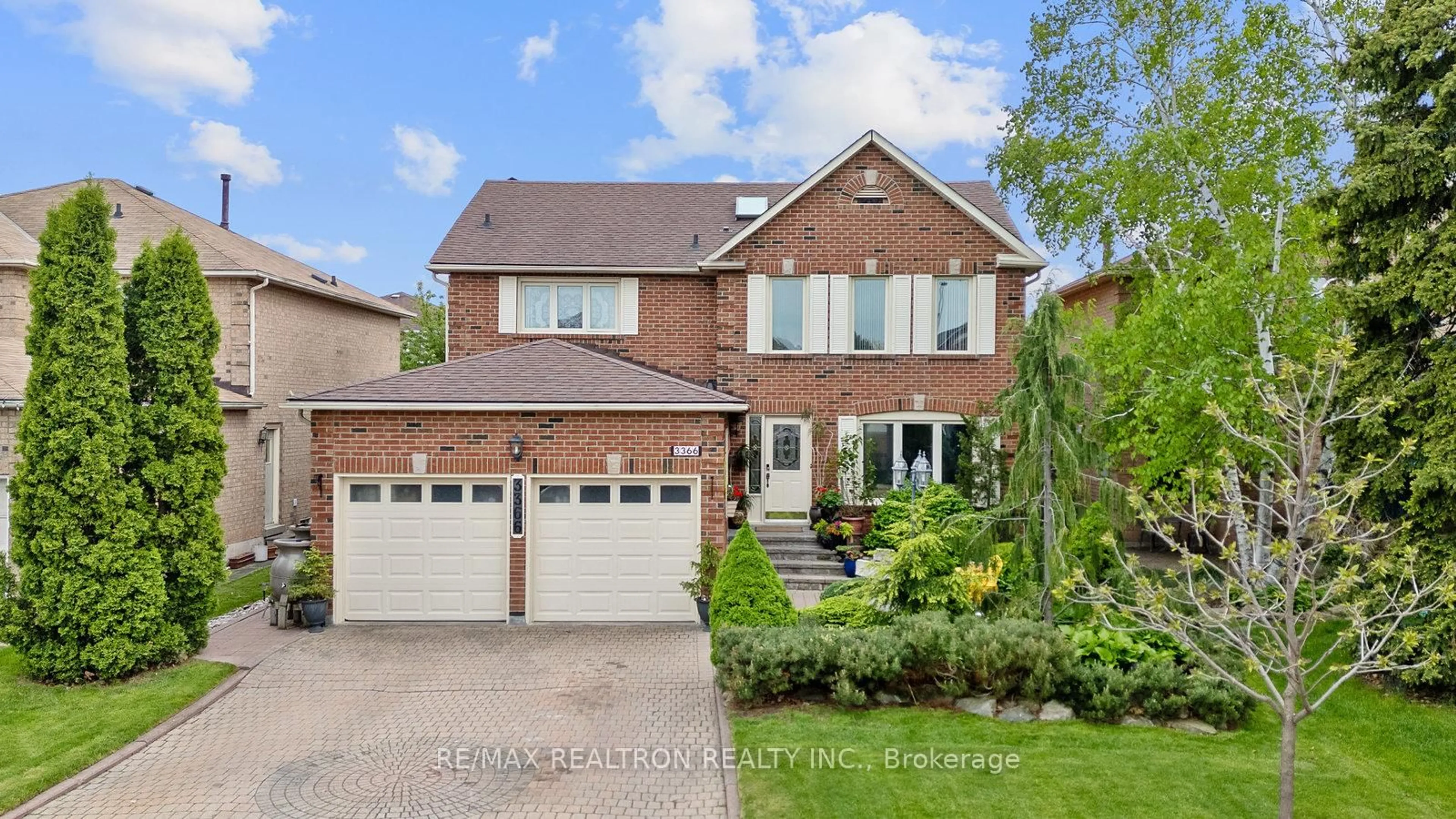 Home with brick exterior material, street for 3366 Mulcaster Rd, Mississauga Ontario L5L 5A7