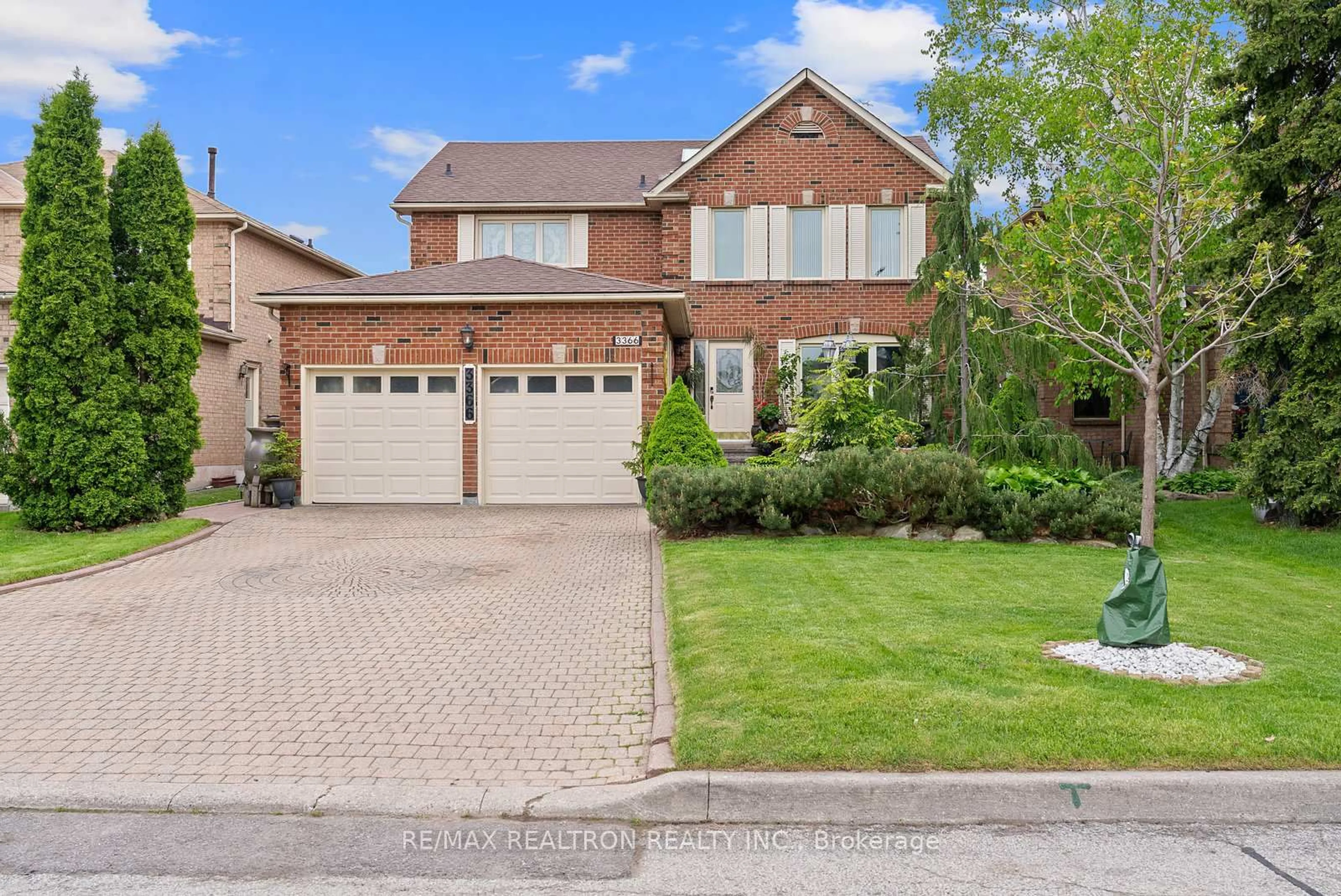Home with brick exterior material, street for 3366 Mulcaster Rd, Mississauga Ontario L5L 5A7