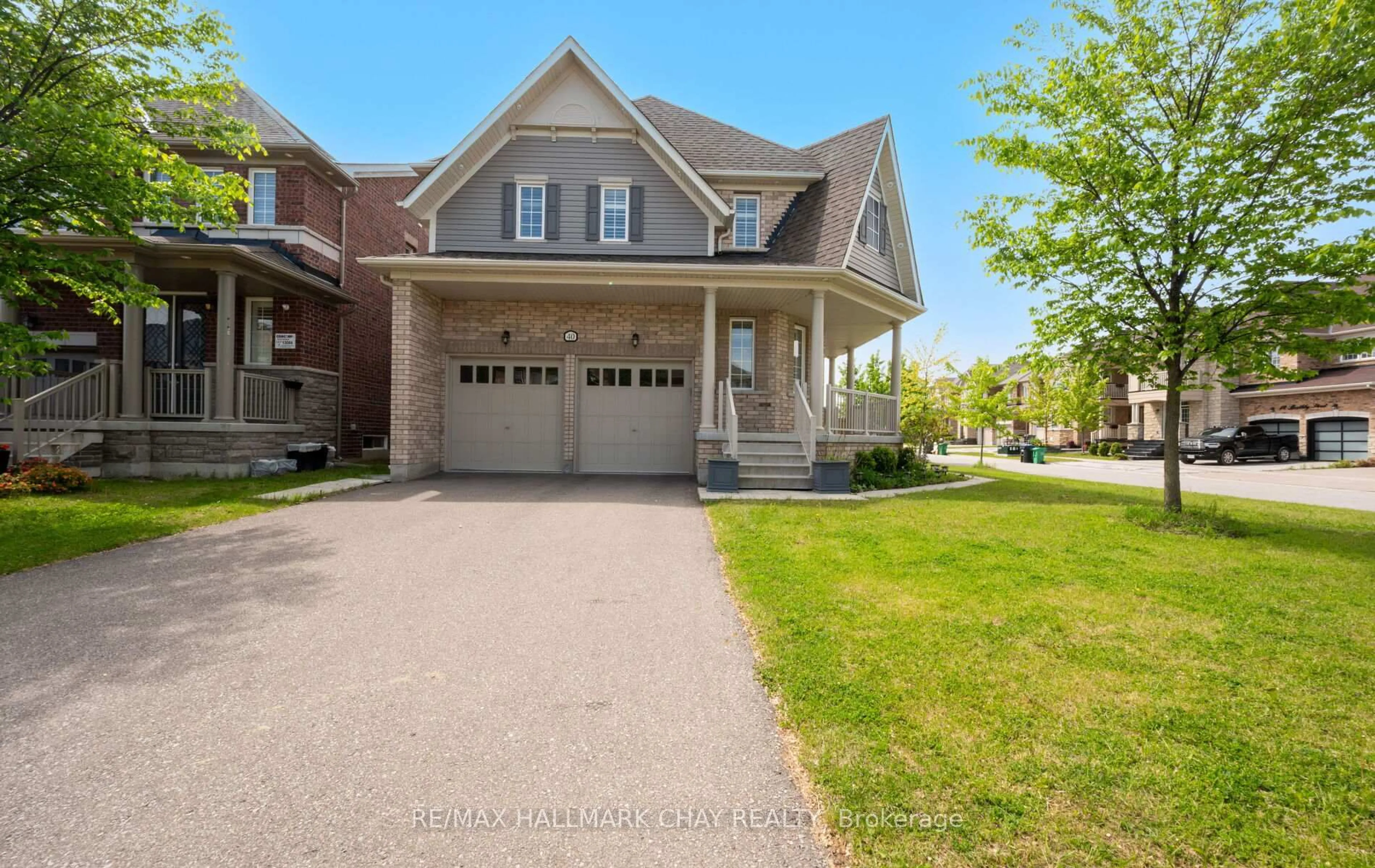 Home with brick exterior material, street for 40 Hamilton Crt, Caledon Ontario L7C 4B5