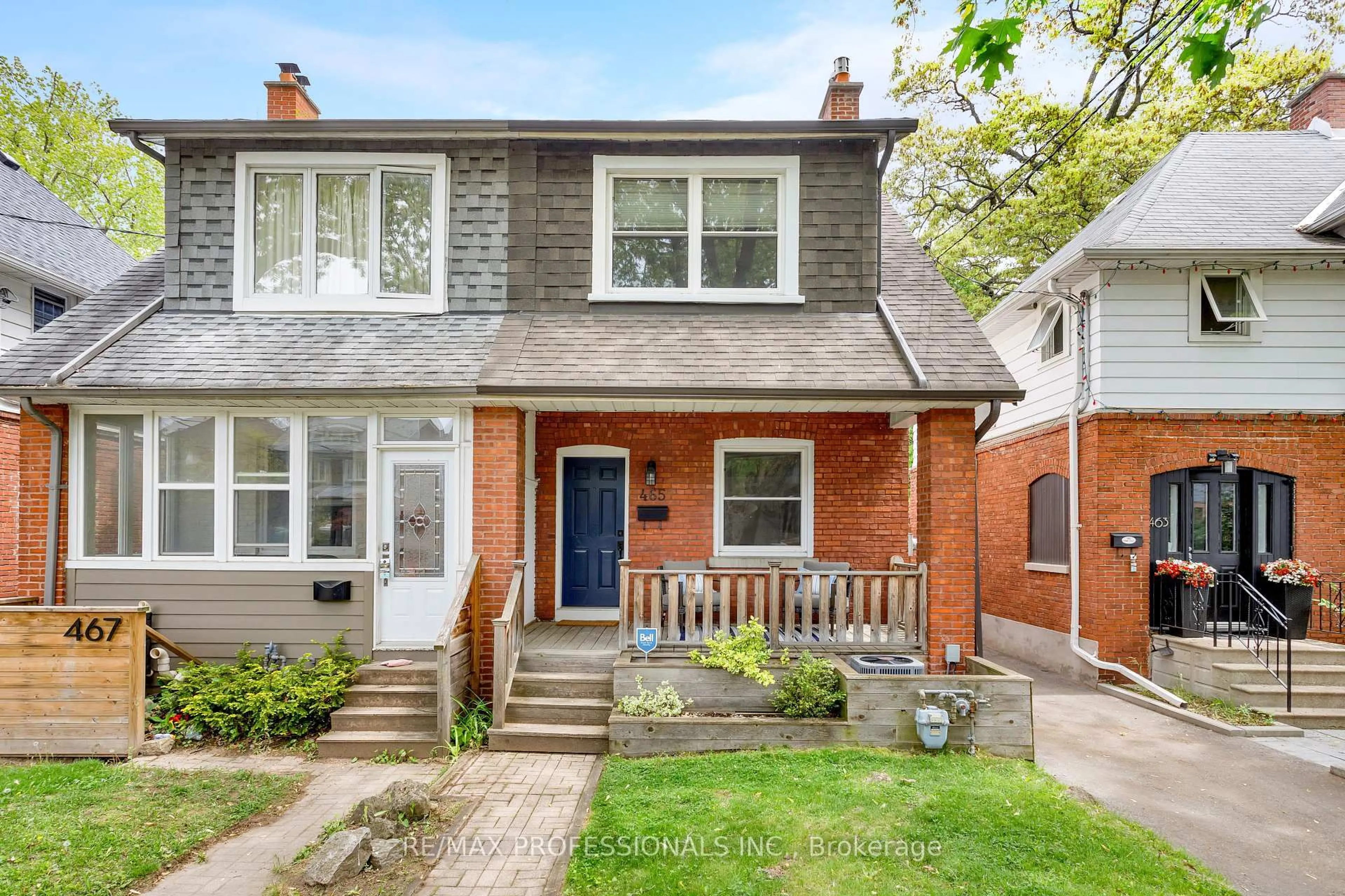 Home with brick exterior material, street for 465 Armadale Ave, Toronto Ontario M6S 3Y1