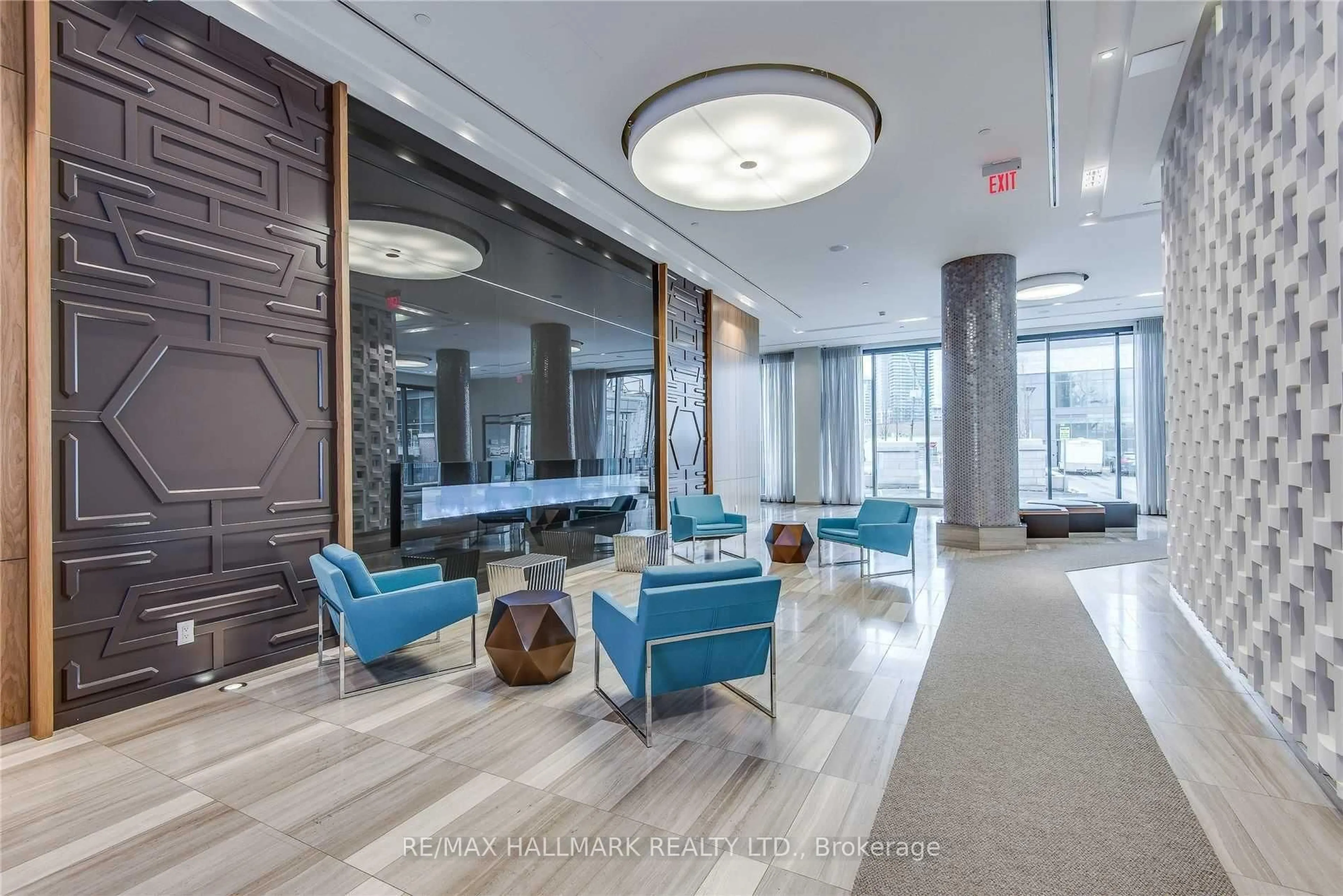 Lobby for 36 Park Lawn Rd #1909, Toronto Ontario M8V 0E5