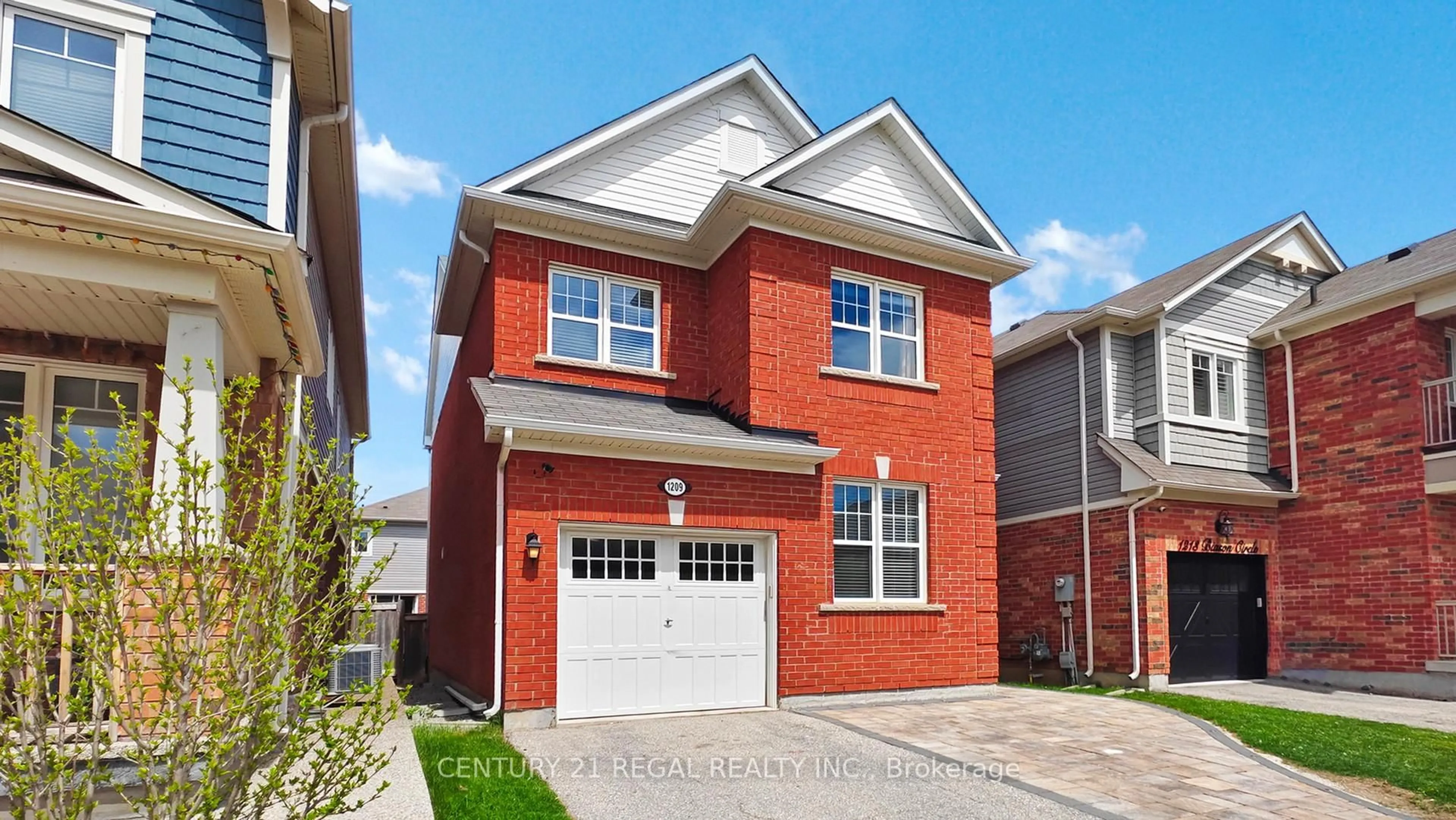 Home with brick exterior material, street for 1209 Biason Circ, Milton Ontario L9T 8S8