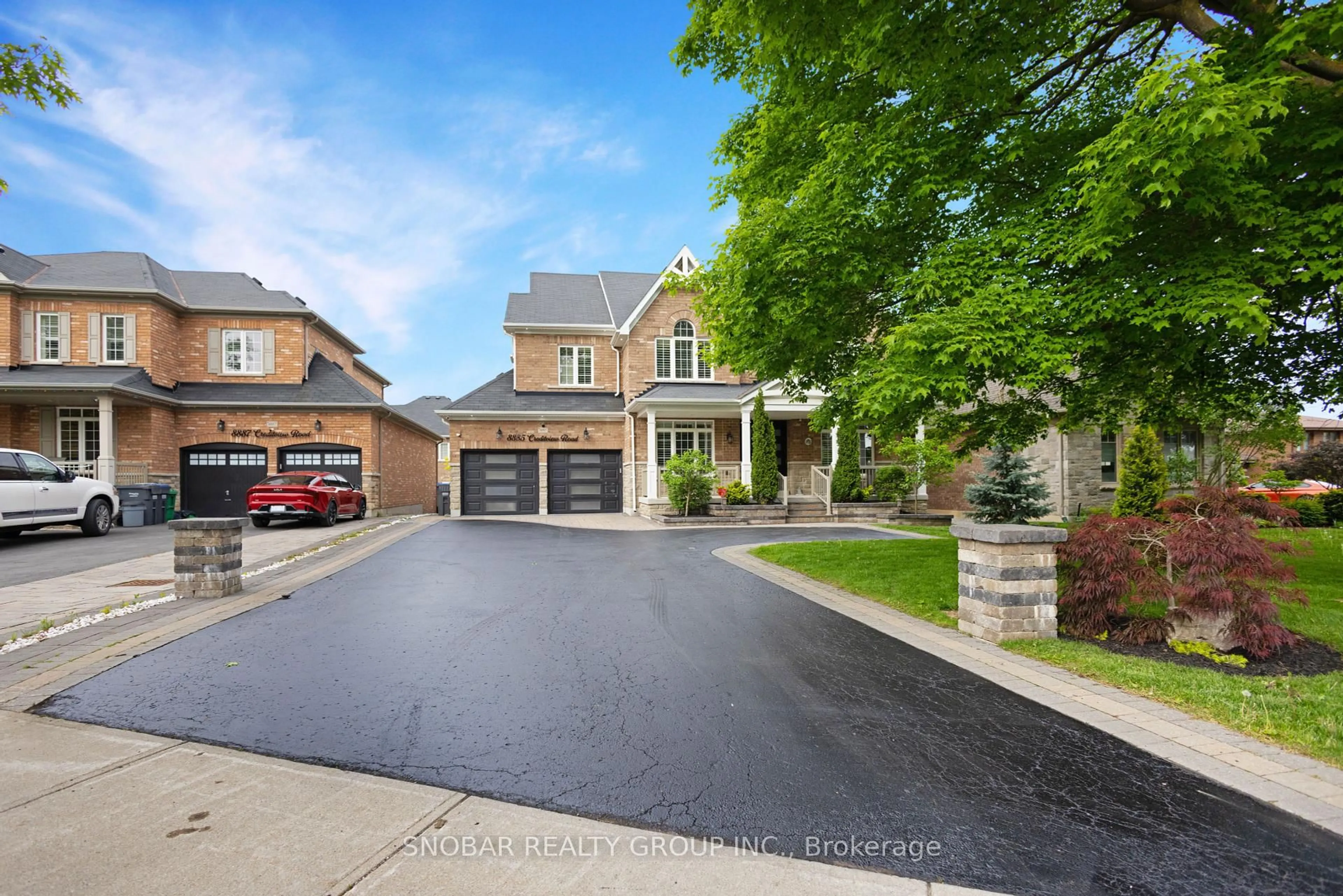 Home with brick exterior material, street for 8885 Creditview Rd, Brampton Ontario L6Y 0G8