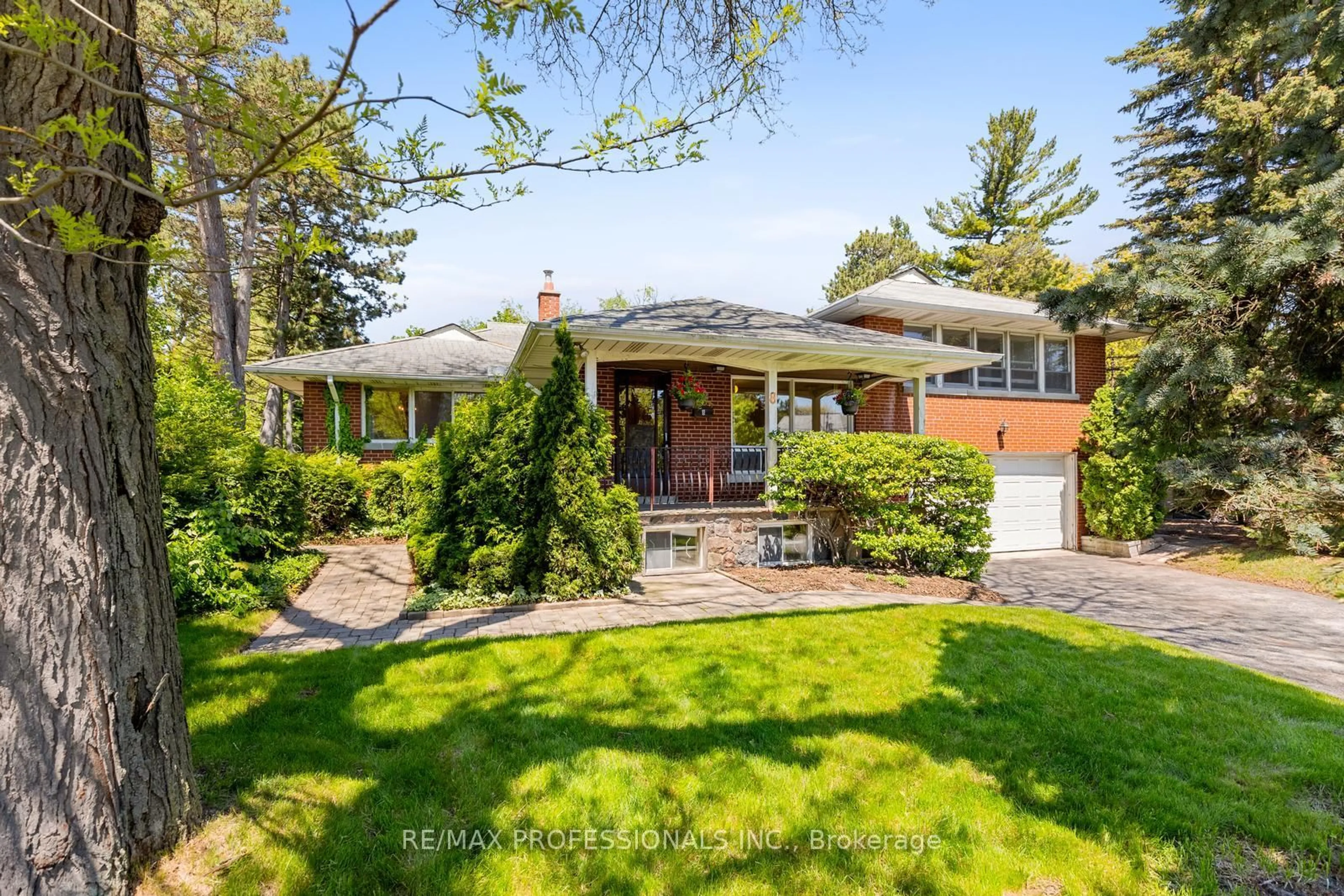 Home with brick exterior material, street for 8 Glendarling Rd, Toronto Ontario M9A 4G2