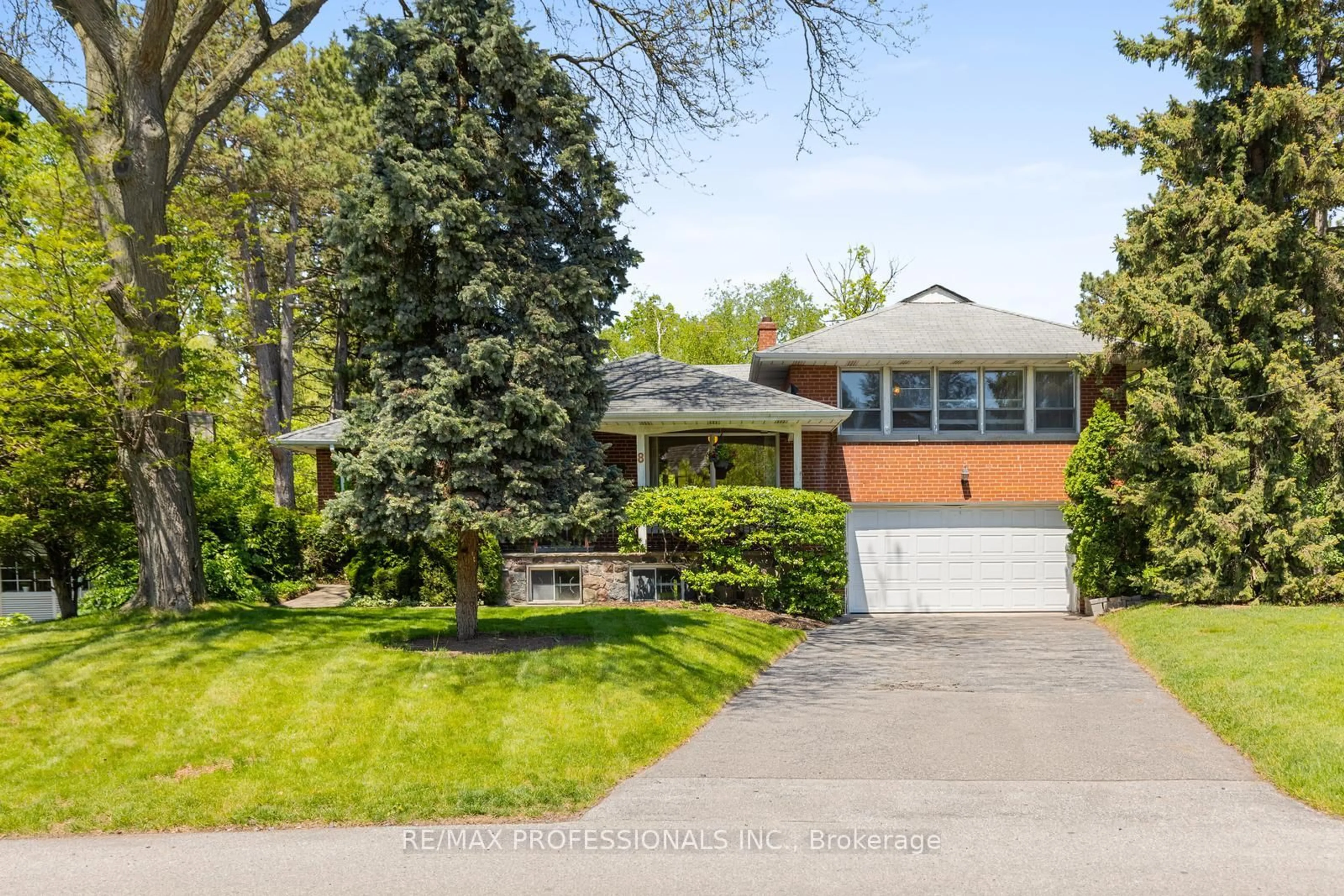 Home with brick exterior material, street for 8 Glendarling Rd, Toronto Ontario M9A 4G2