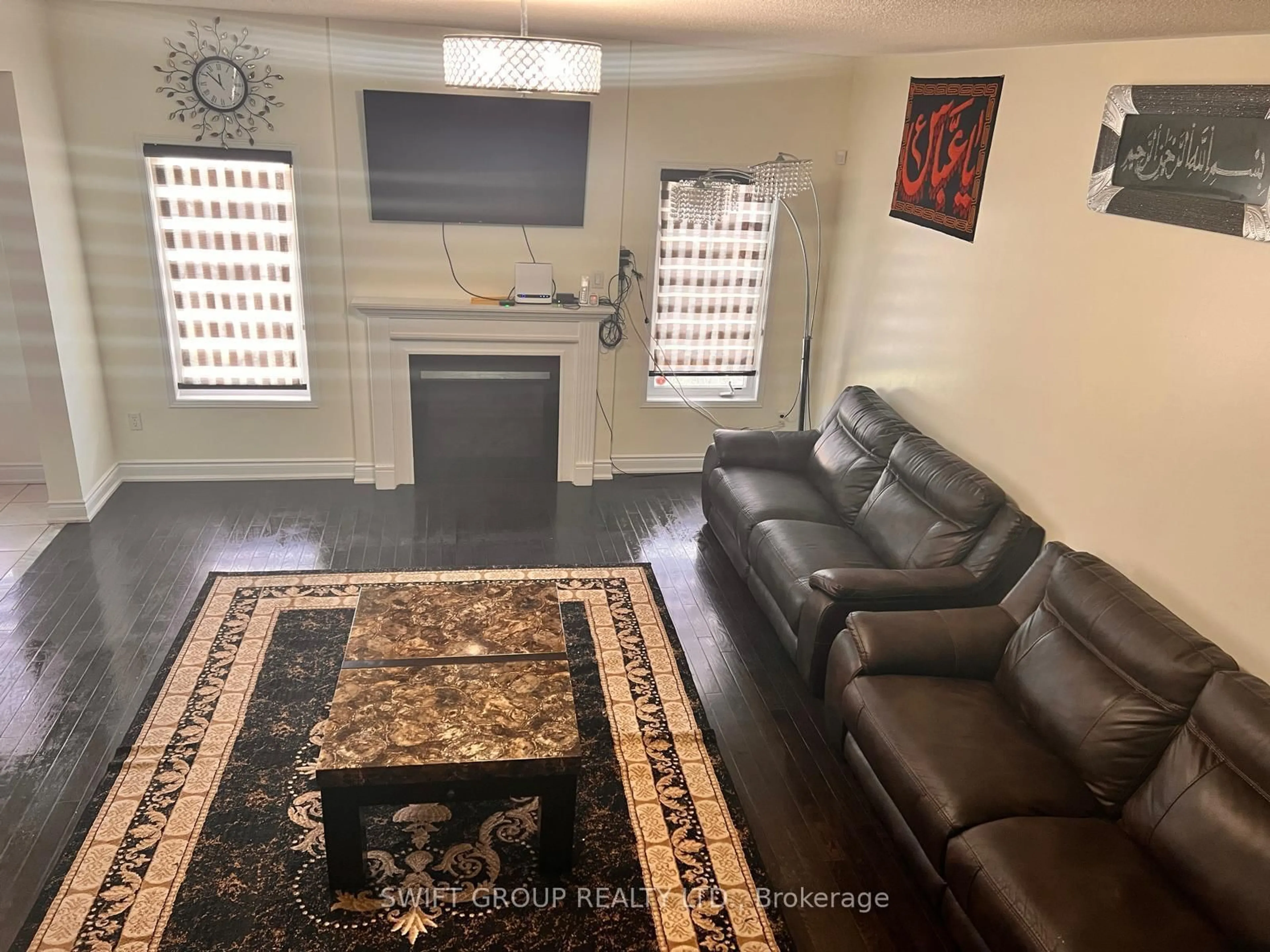 Living room with furniture, unknown for 94 Checkerberry Cres, Brampton Ontario L6R 3P6